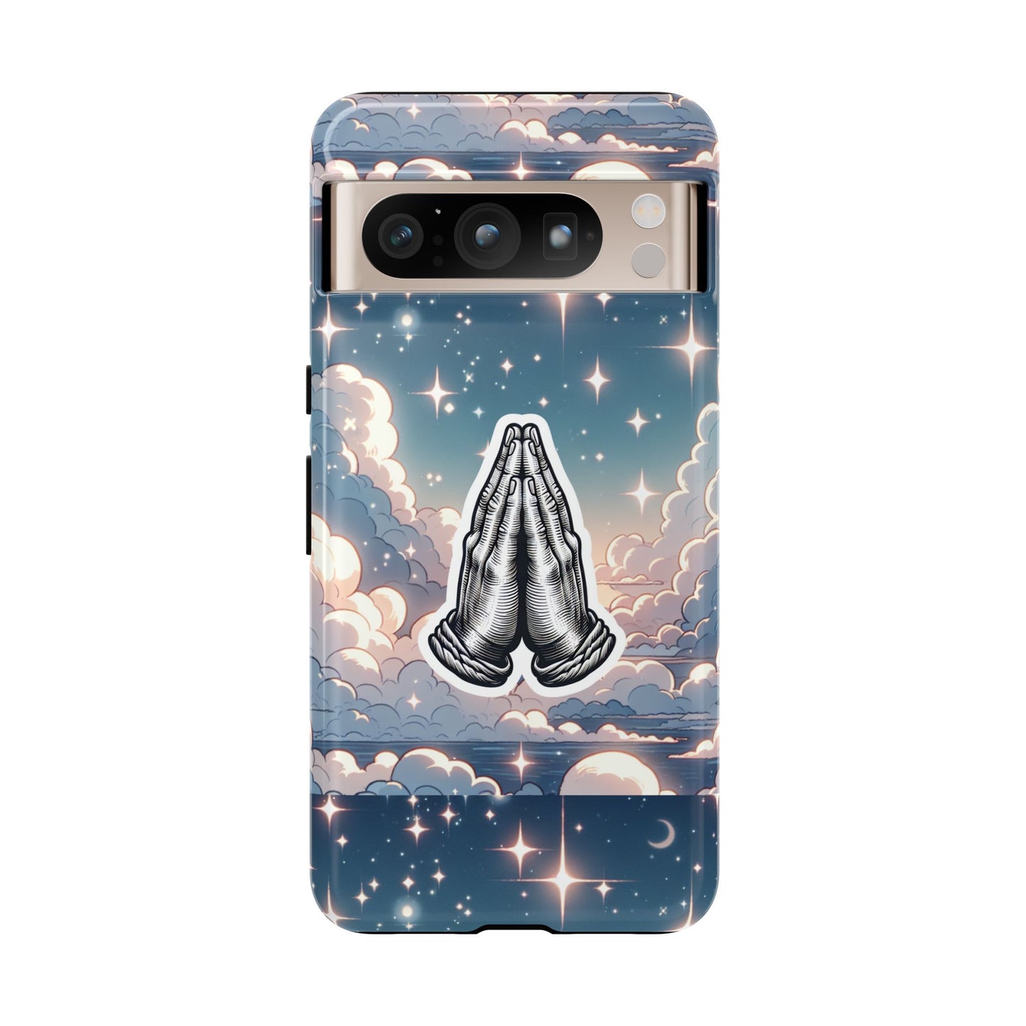 Tough Cases Praying Hands iPhone Case
