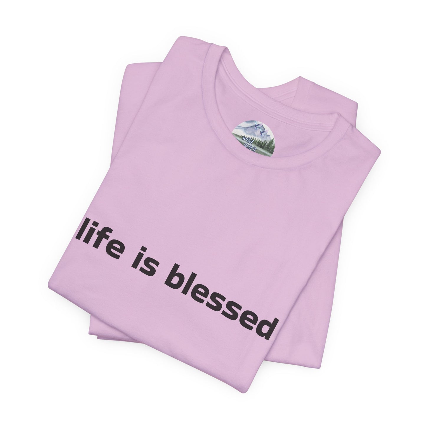Life is Blessed Angel Wings Unisex T-Shirt
