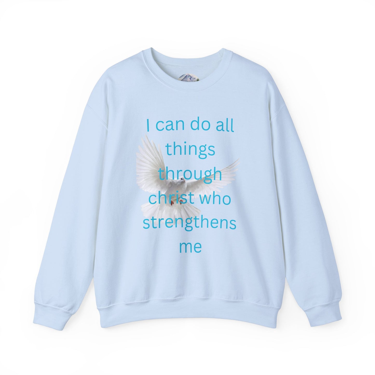 Christian Unisex Sweatshirt - White Dove Design