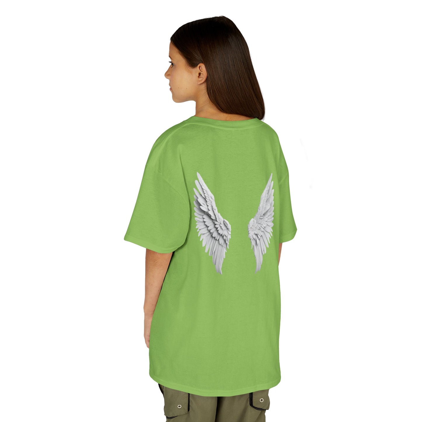 Blessed Kids Tee with Angel Wings