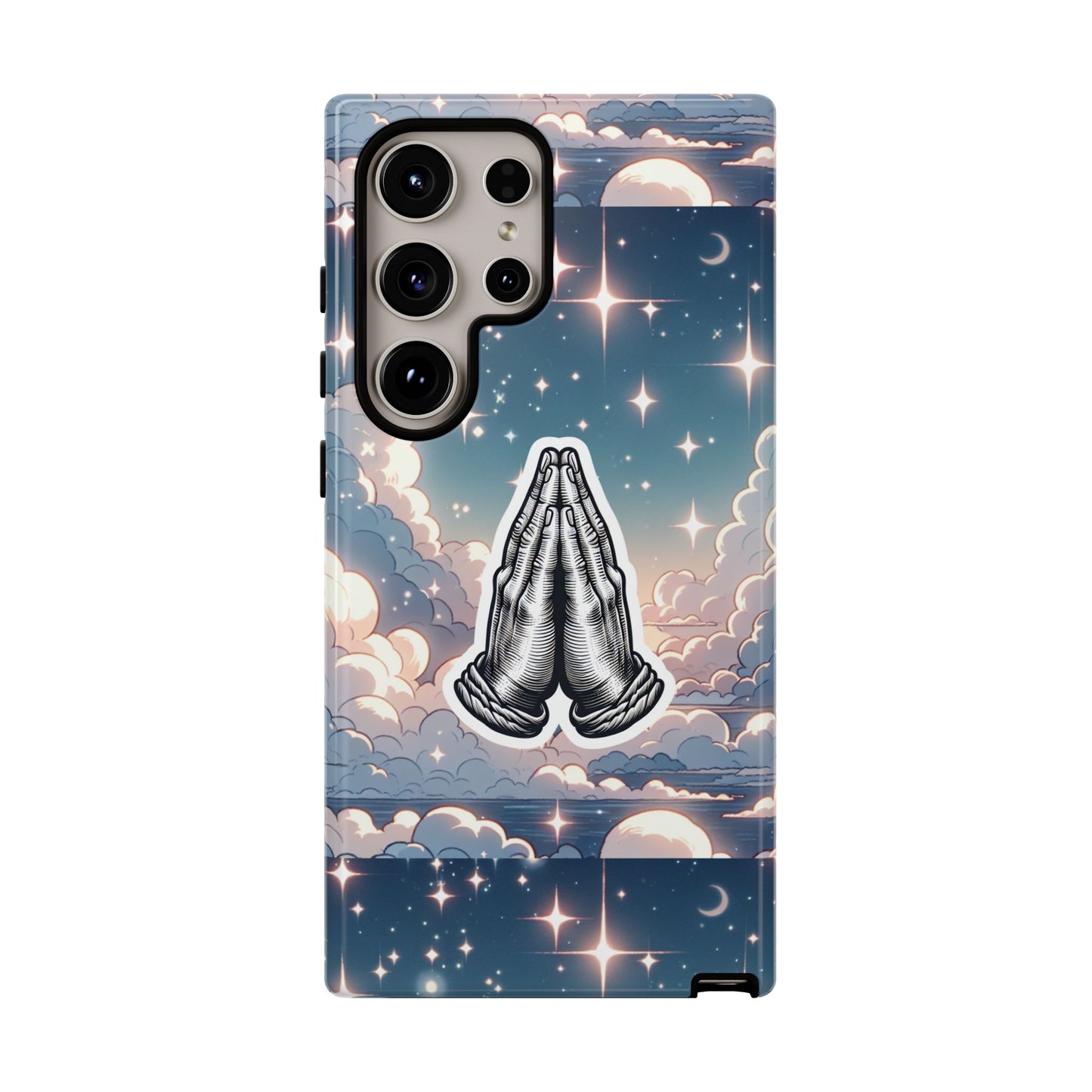 Tough Cases Praying Hands iPhone Case