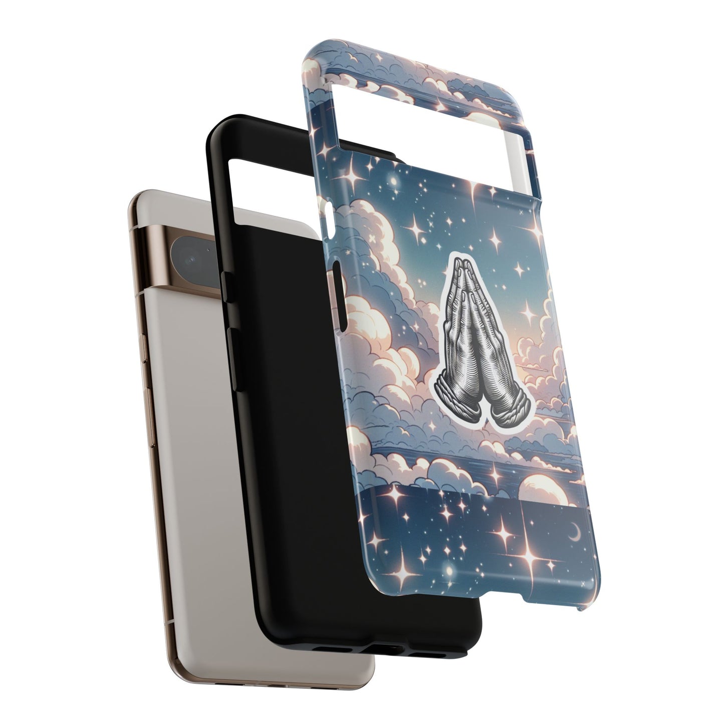 Tough Cases Praying Hands iPhone Case
