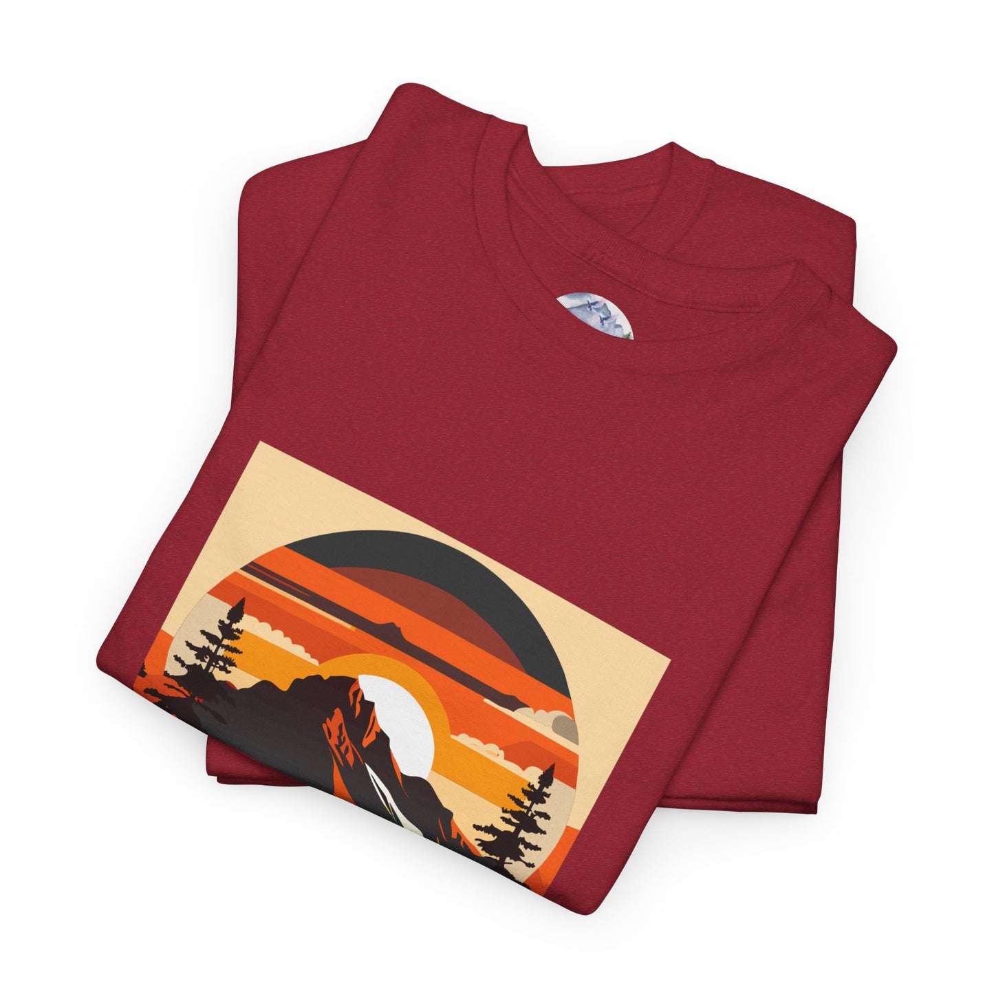 Mountain Sunset Unisex Tee - God's Creation Our Adventure