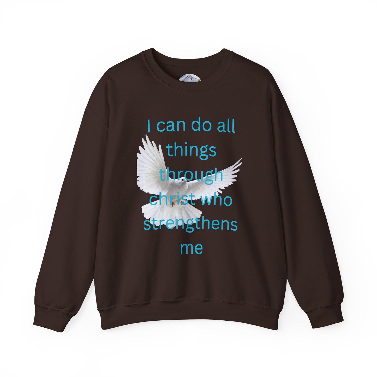 Christian Unisex Sweatshirt - White Dove Design