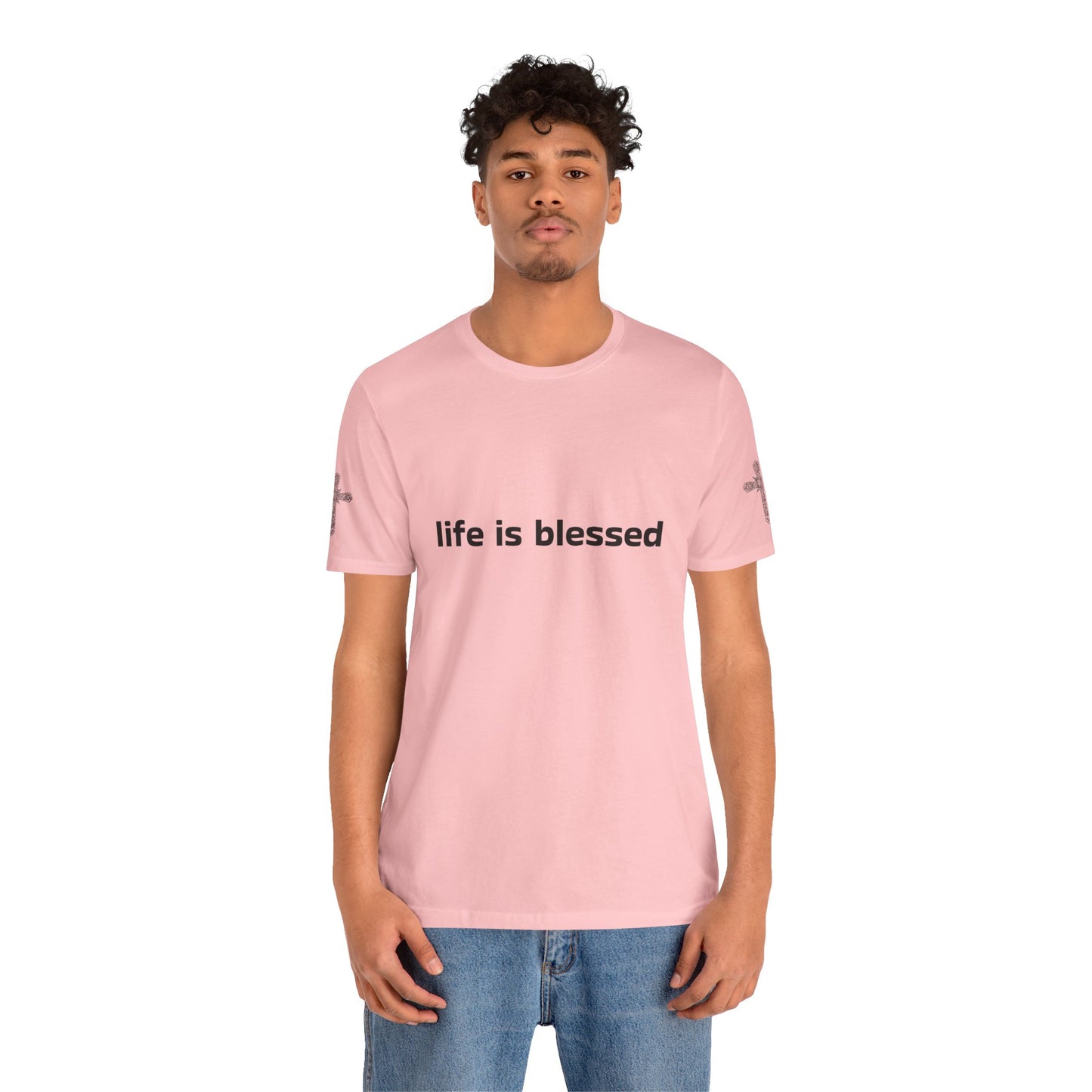 Life is Blessed Angel Wings Unisex T-Shirt