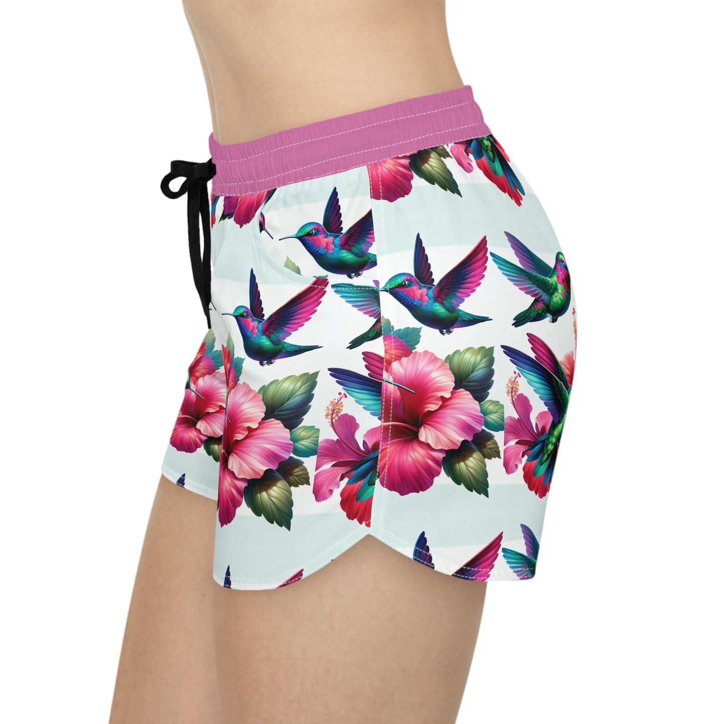 Tropical Hummingbird Women's Casual Shorts