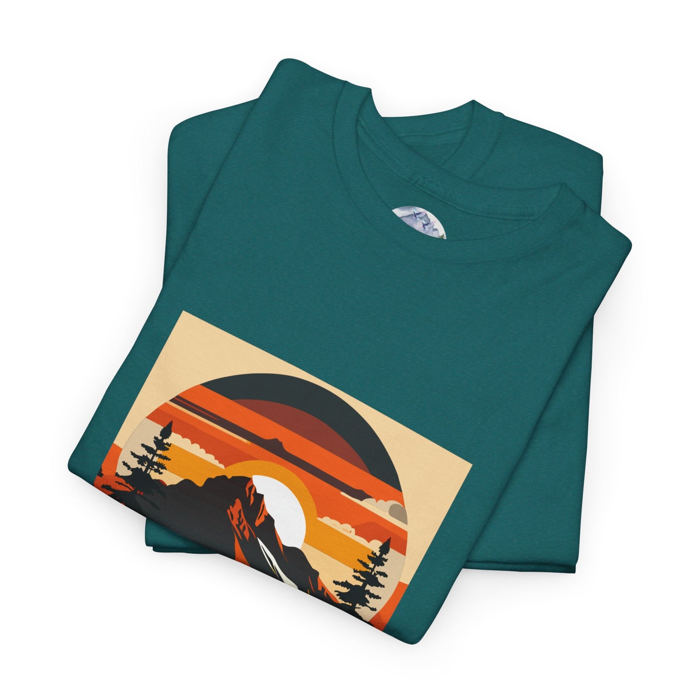 Mountain Sunset Unisex Tee - God's Creation Our Adventure
