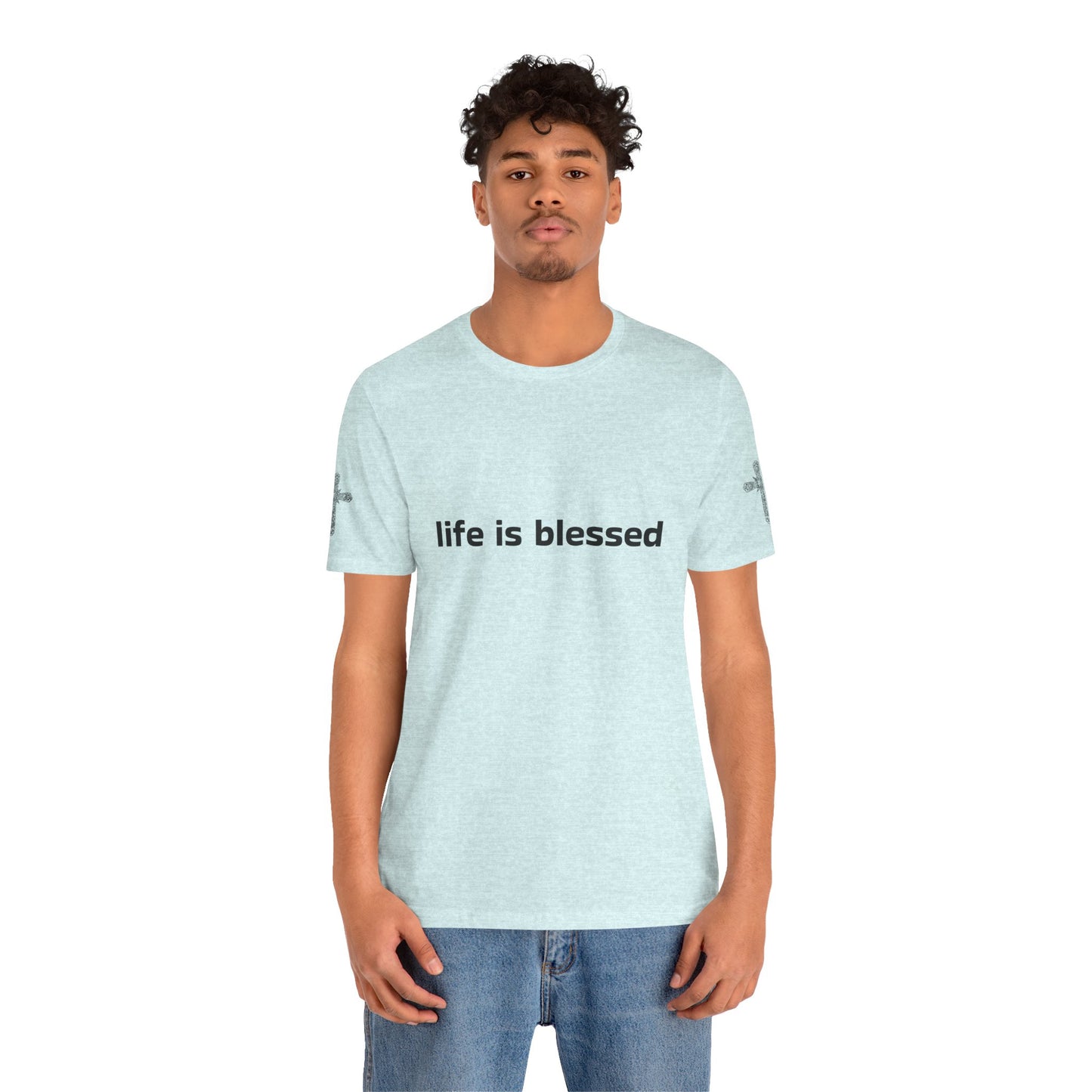 Life is Blessed Angel Wings Unisex T-Shirt