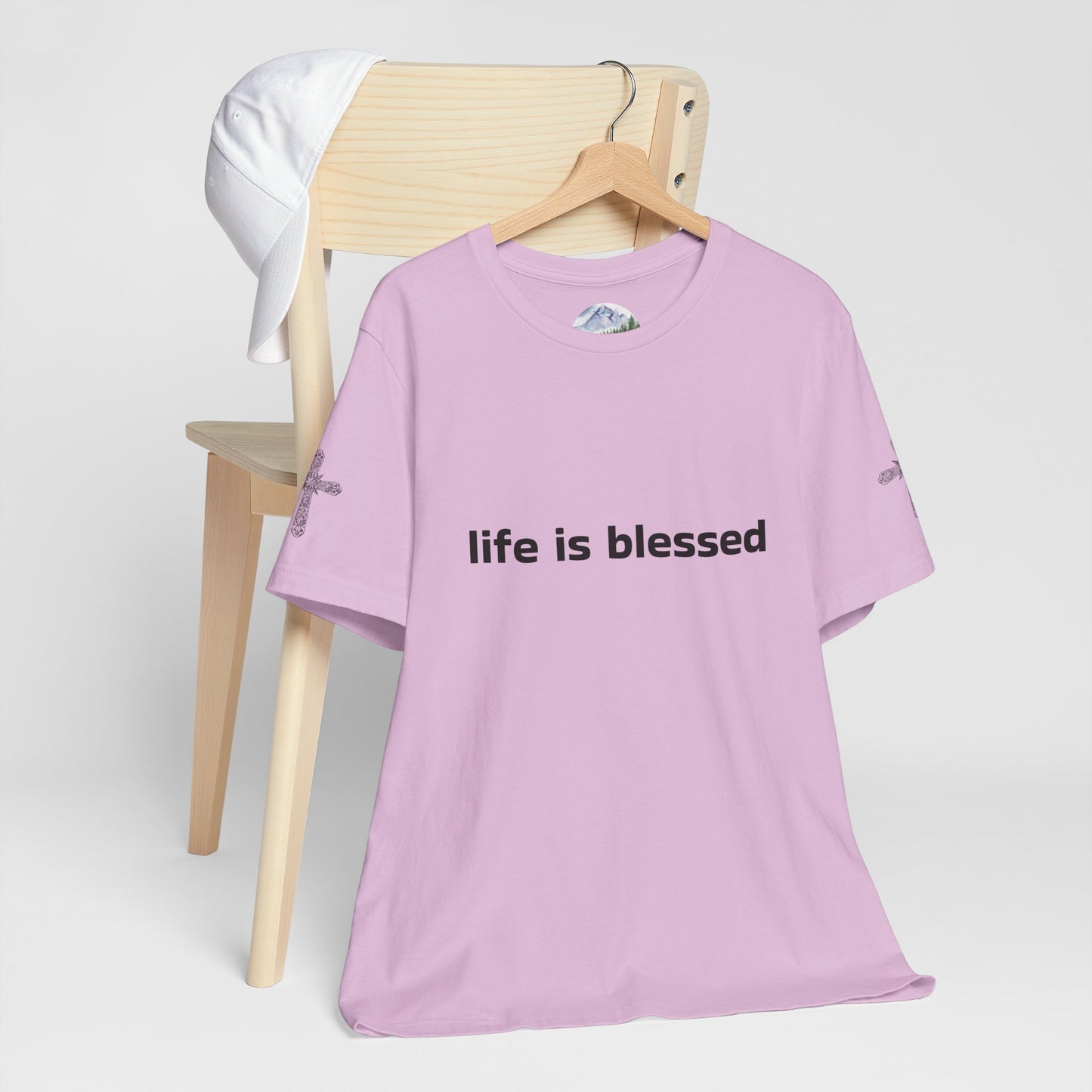Life is Blessed Angel Wings Unisex T-Shirt