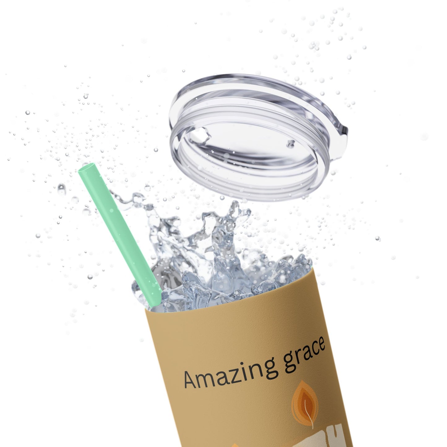 Faith-Inspired Skinny Tumbler