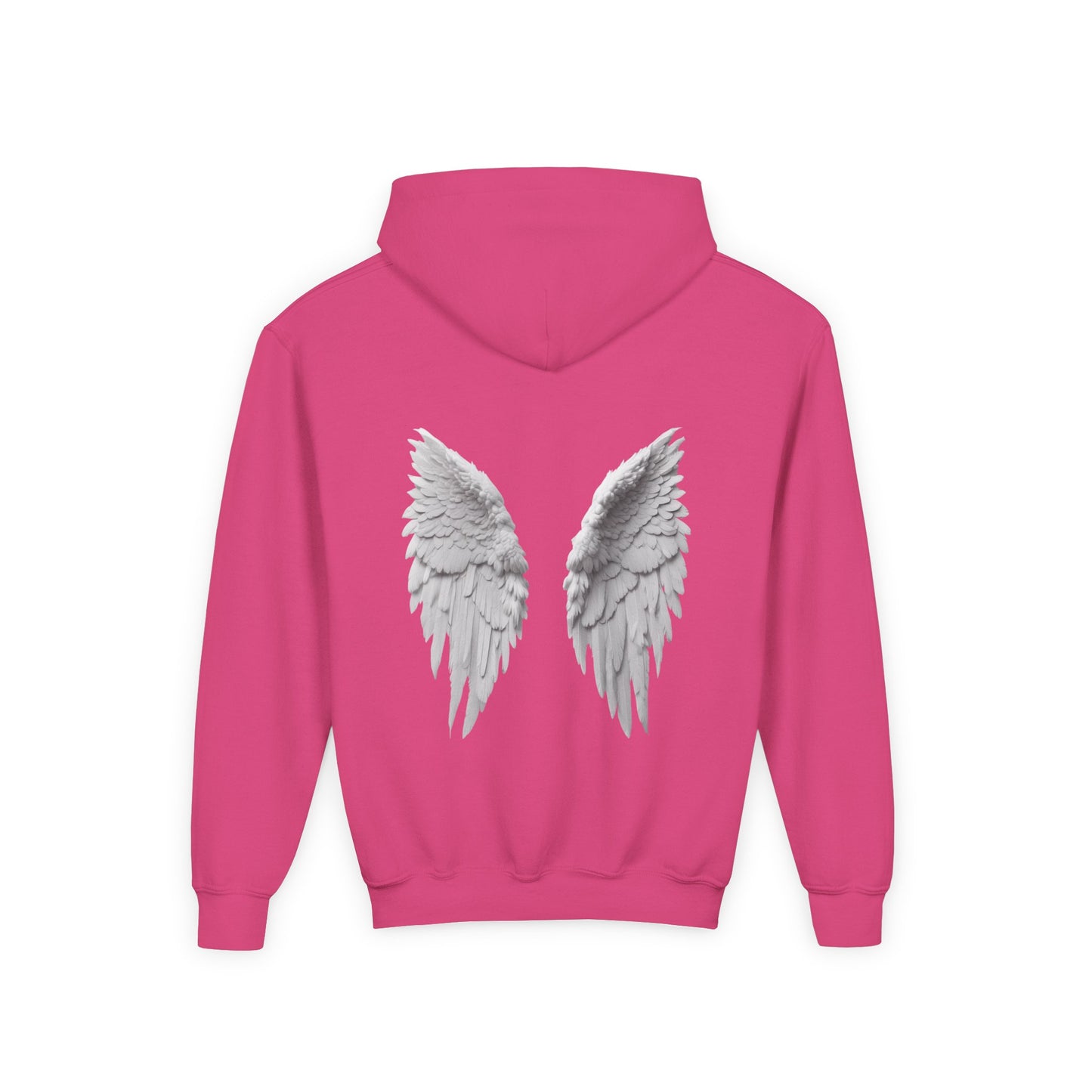 Inspirational Youth Hoodie - God Has Big Plans Design with Wings