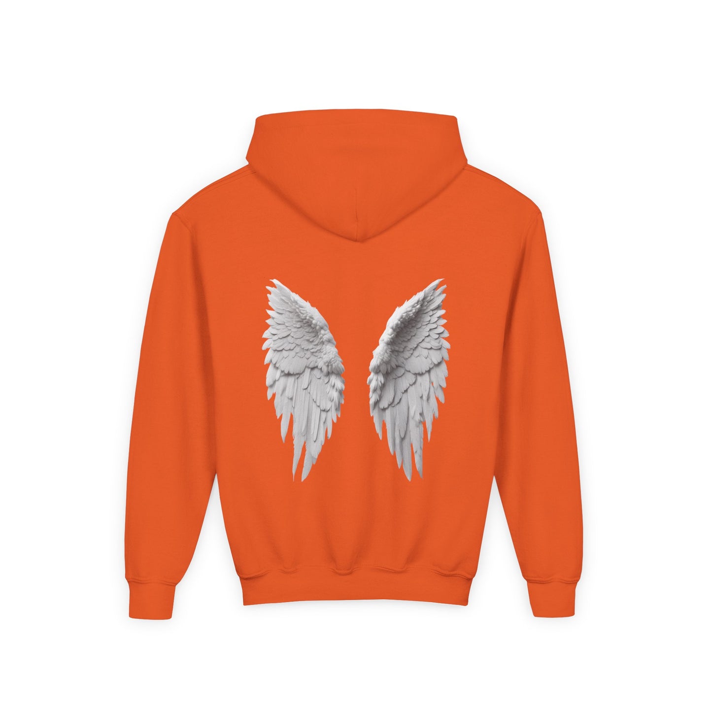 Inspirational Youth Hoodie - God Has Big Plans Design with Wings