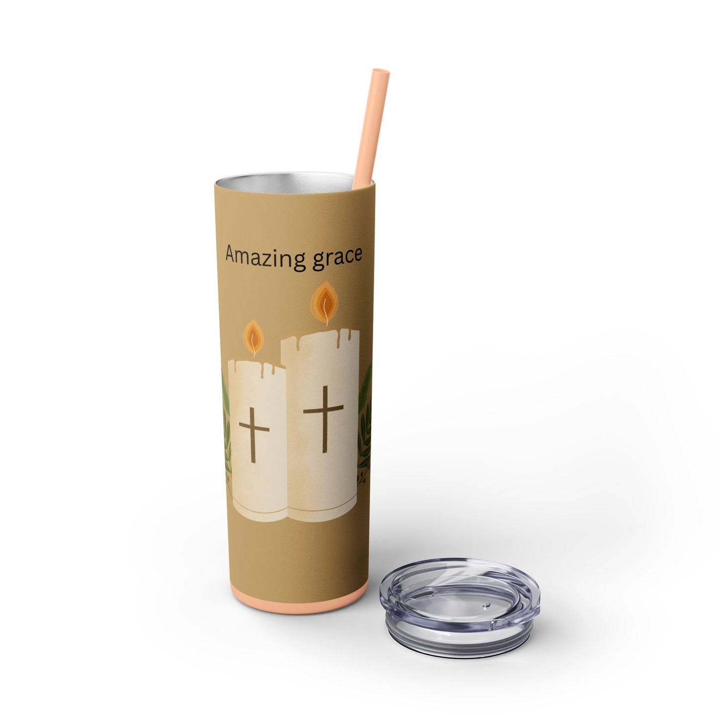 Faith-Inspired Skinny Tumbler