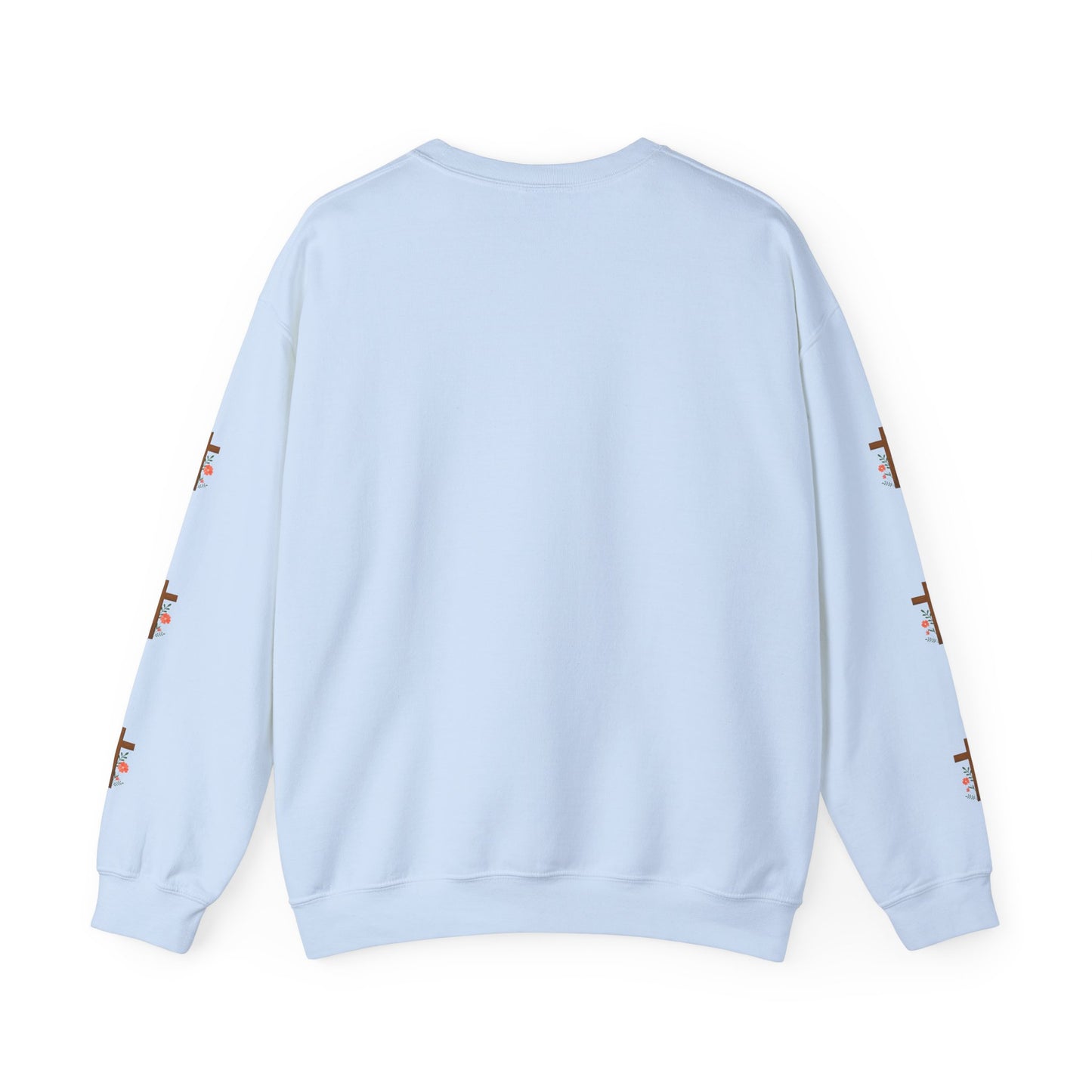 Golden Cross Unisex Sweatshirt - But The Lord Stood With Me