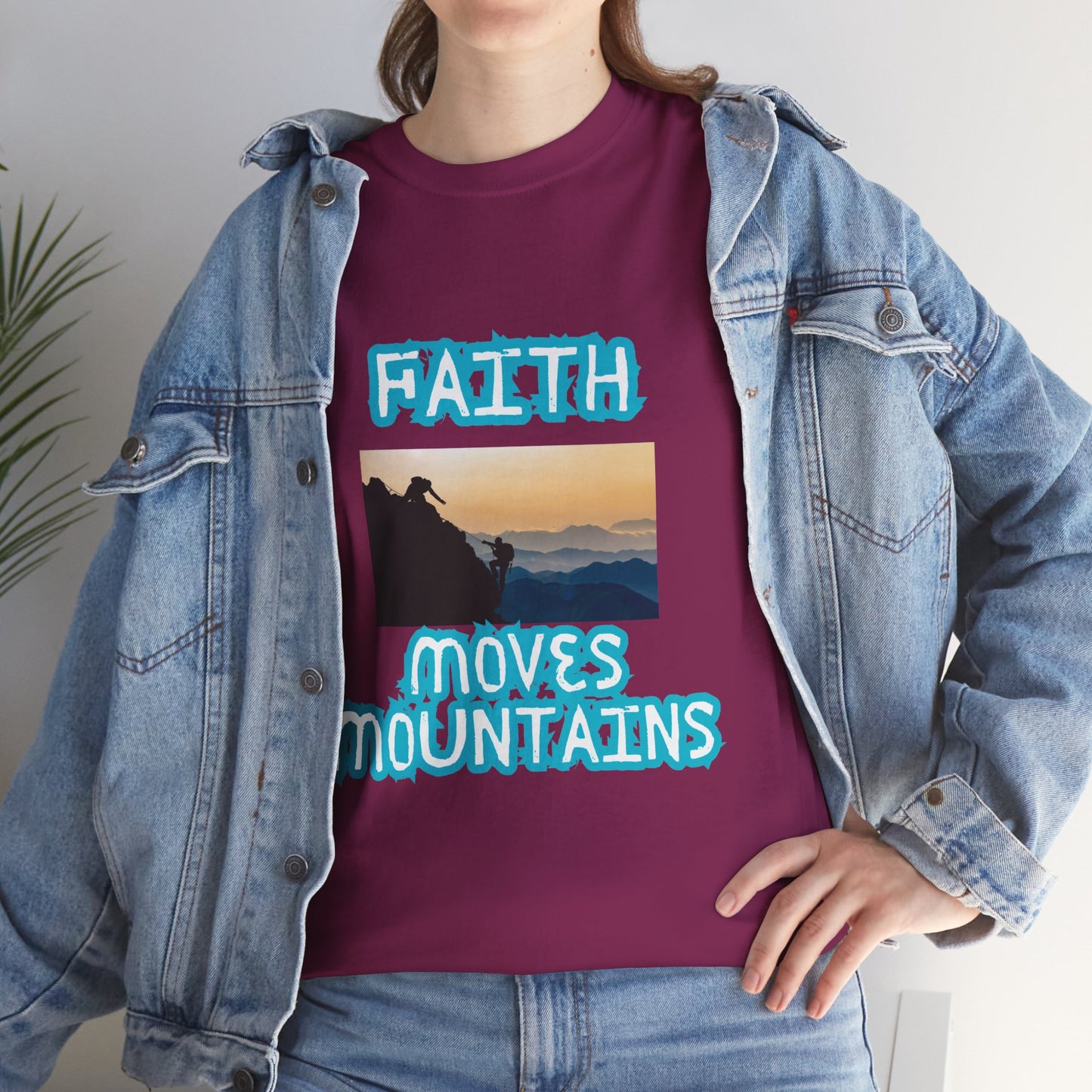 Faith Moves Mountains Tee