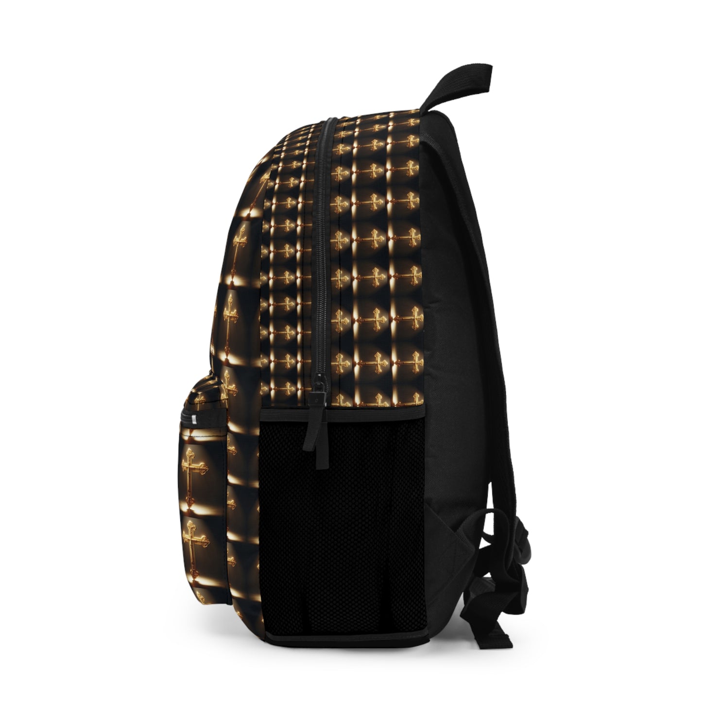 Backpack Golden Cross Design