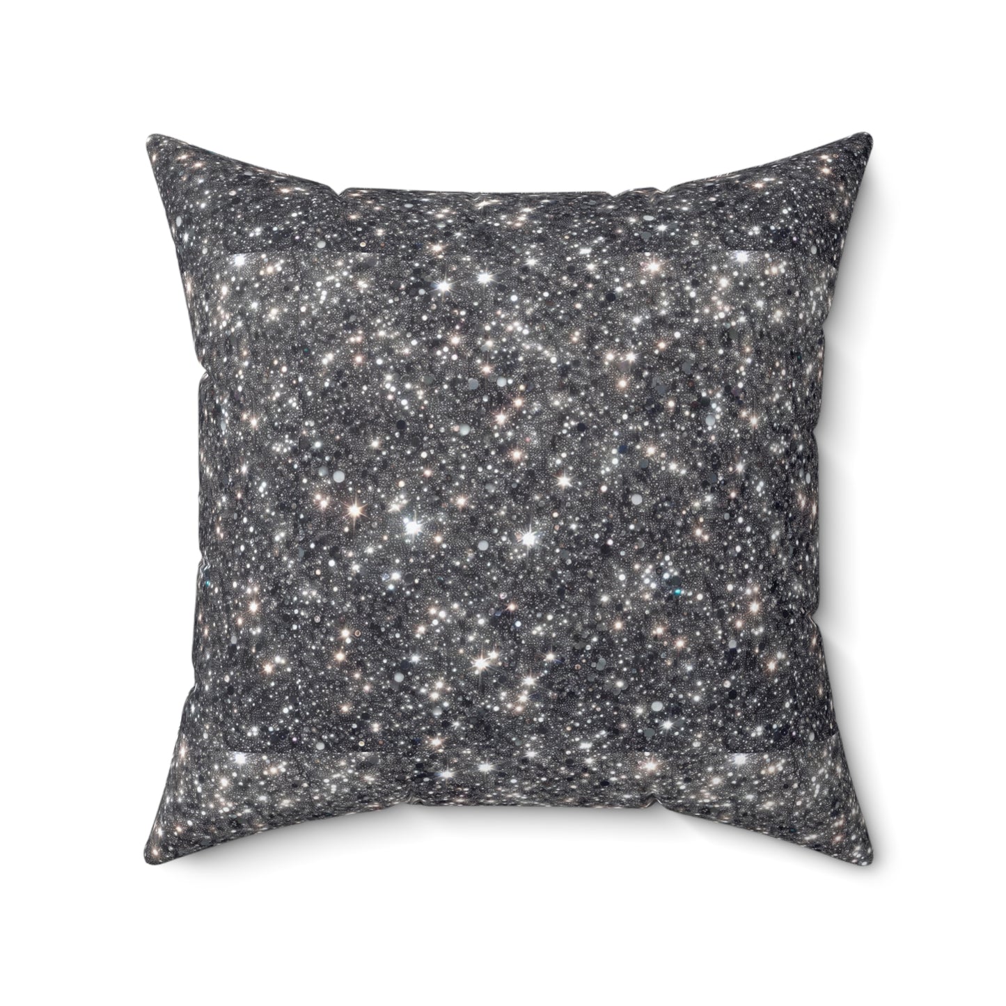 Cosmic Starry Night Square Pillow | Decorative Home Accent