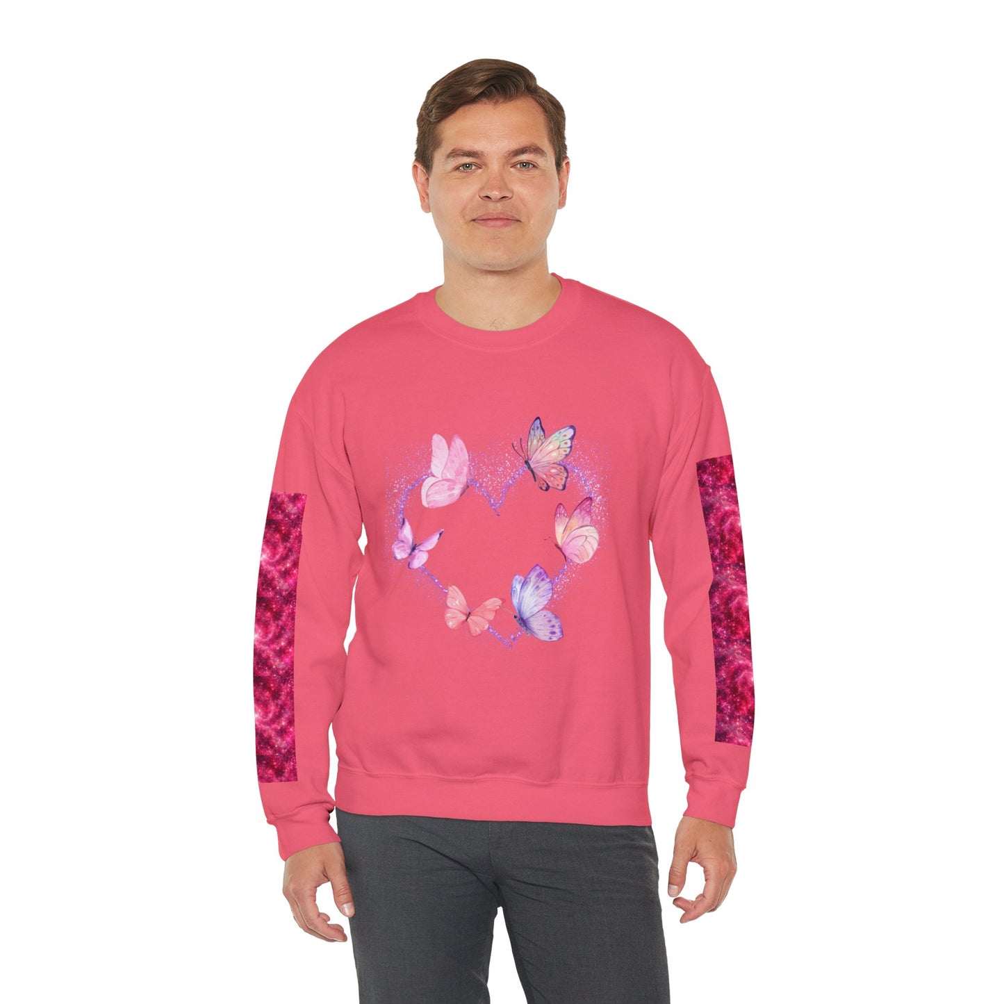 Butterfly Heart Sweatshirt - Valentine's Day Design