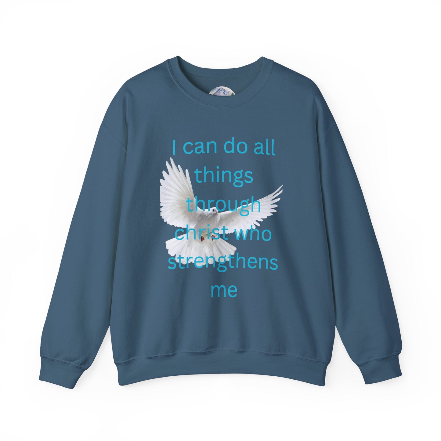 Christian Unisex Sweatshirt - White Dove Design
