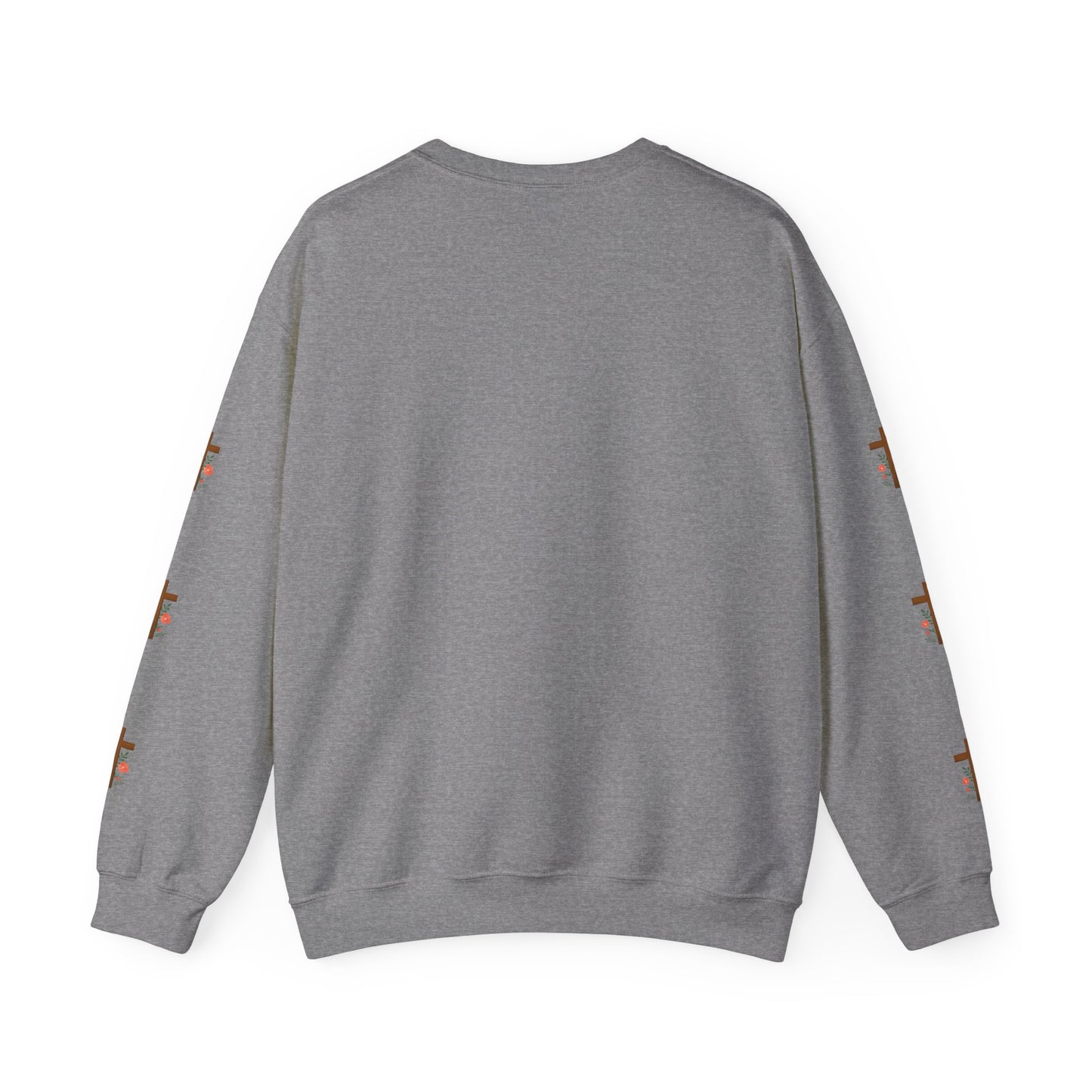 Golden Cross Unisex Sweatshirt - But The Lord Stood With Me