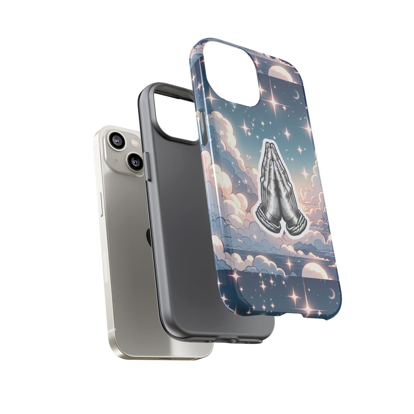 Tough Cases Praying Hands iPhone Case