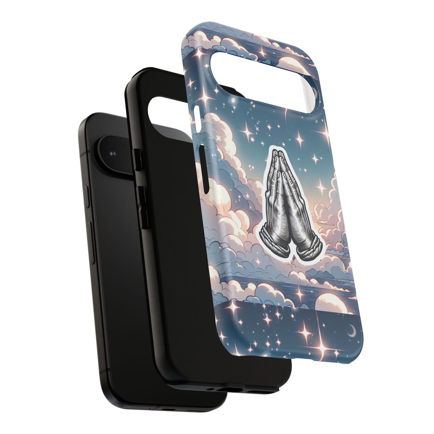 Tough Cases Praying Hands iPhone Case