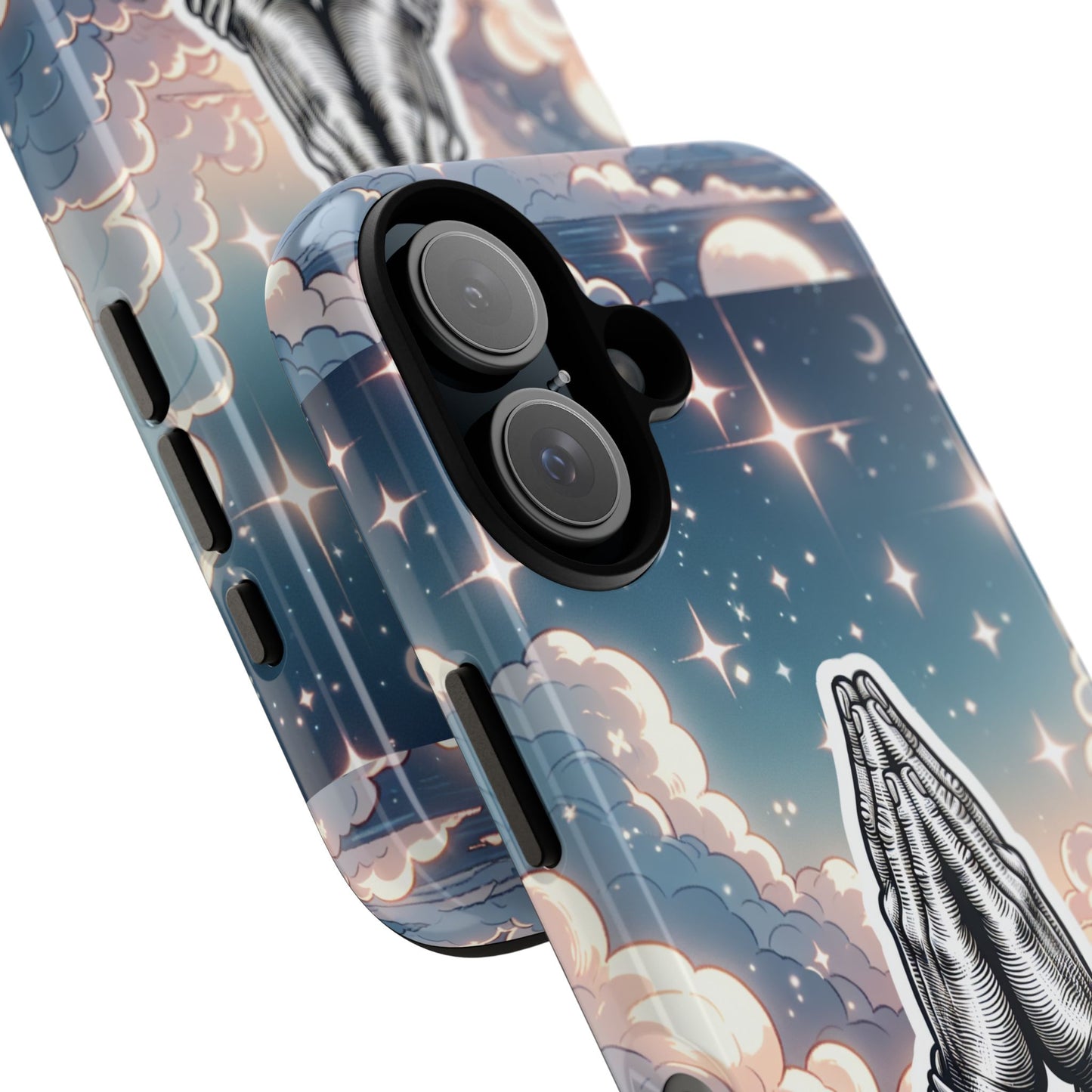 Tough Cases Praying Hands iPhone Case