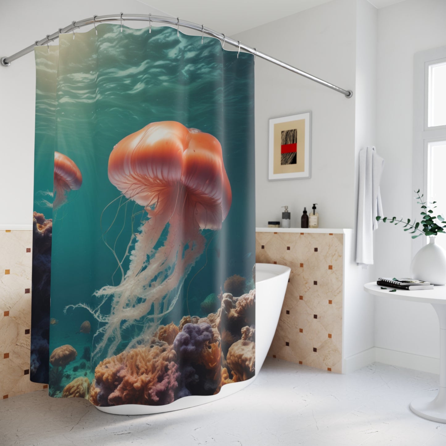 Jellyfish Shower Curtain