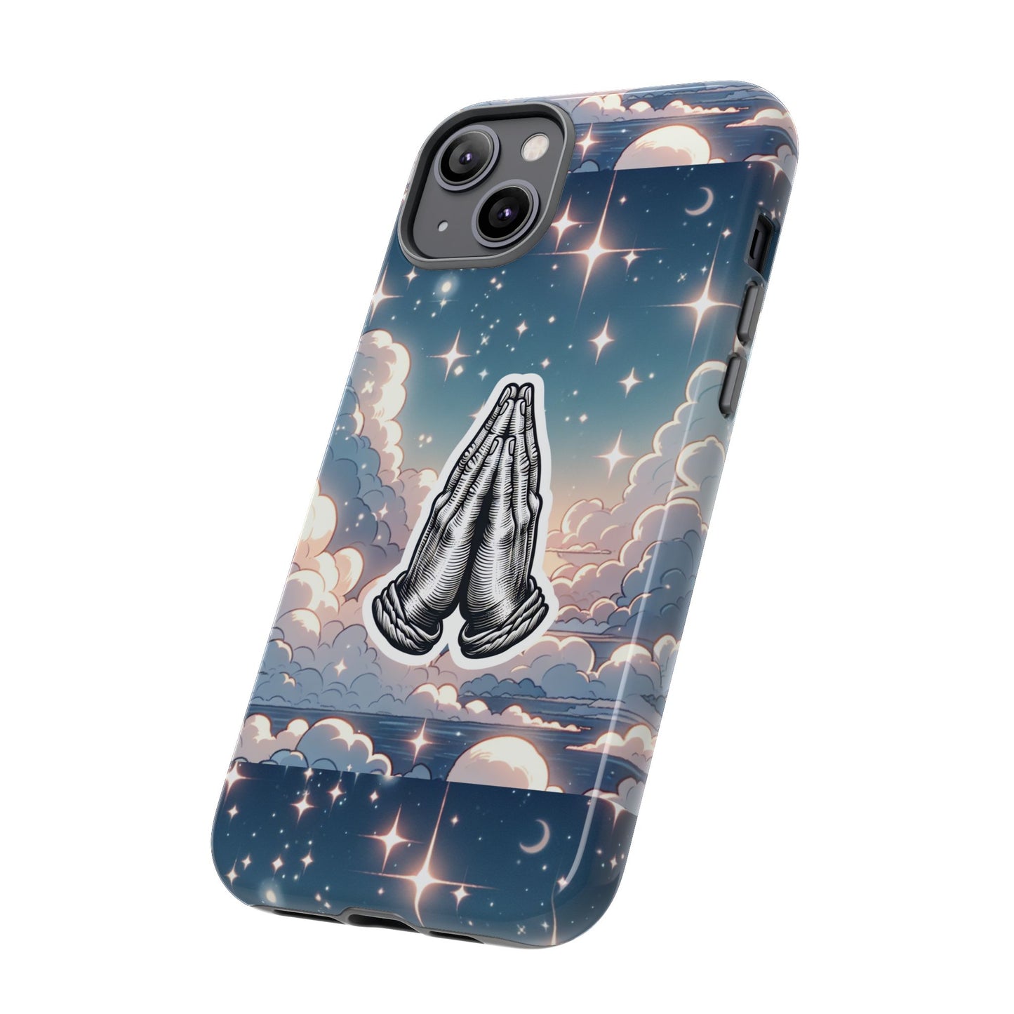 Tough Cases Praying Hands iPhone Case