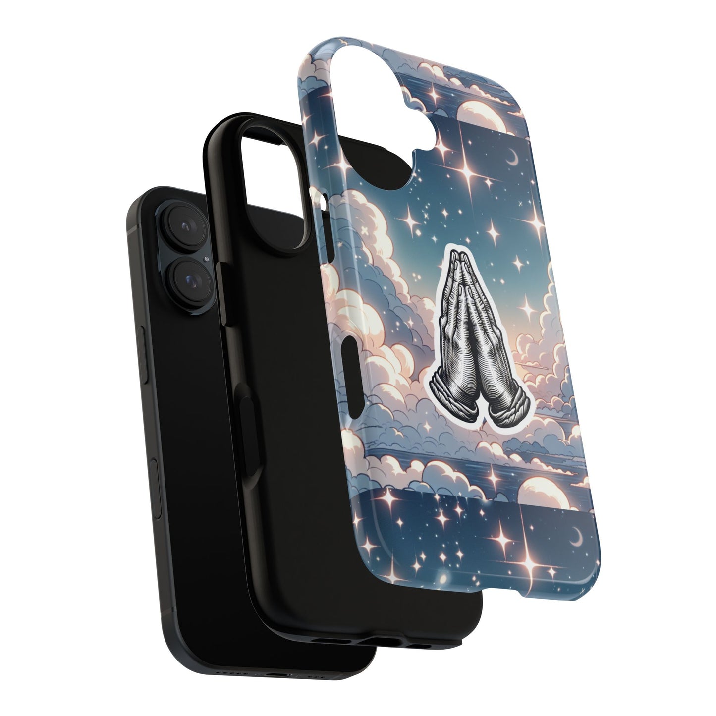 Tough Cases Praying Hands iPhone Case