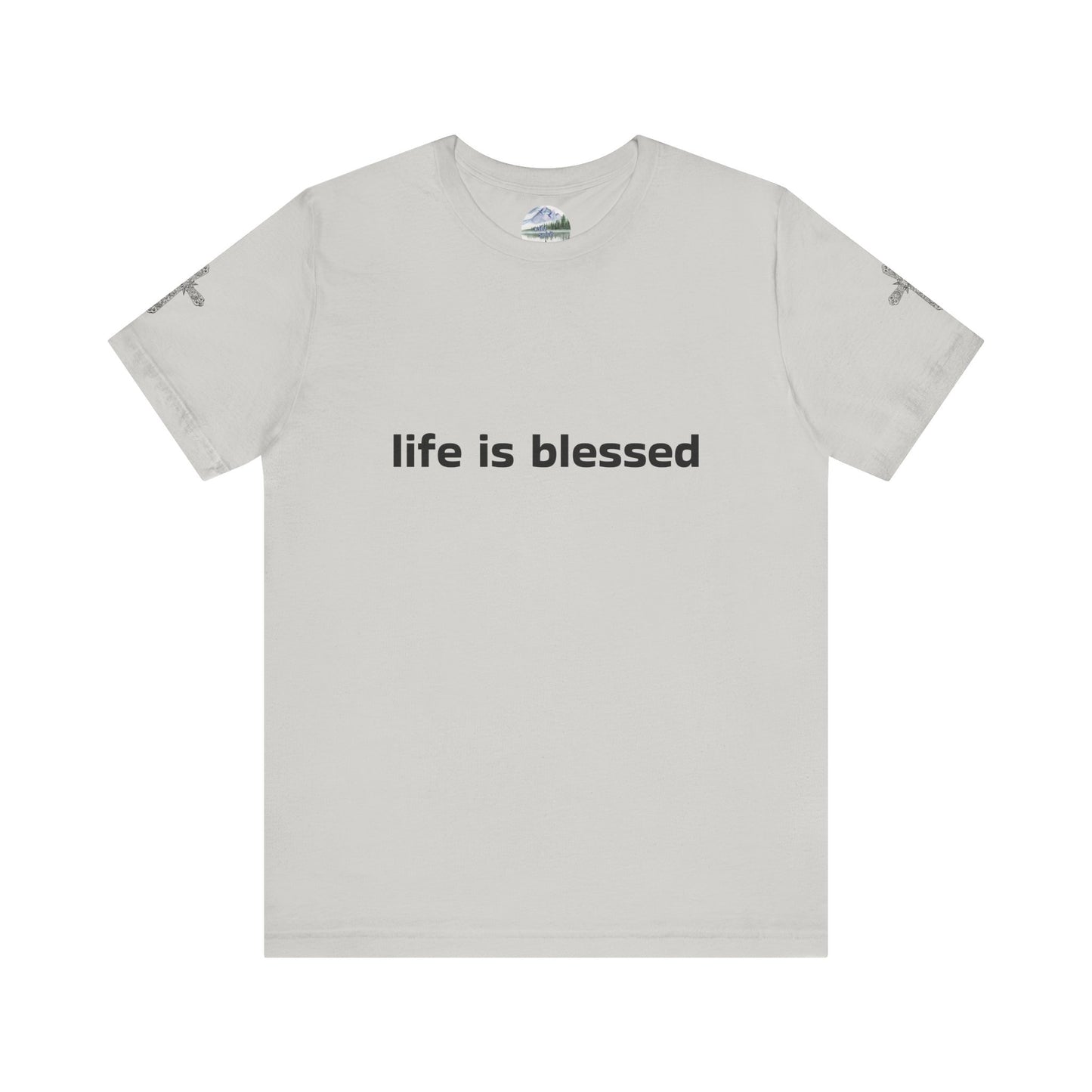 Life is Blessed Angel Wings Unisex T-Shirt