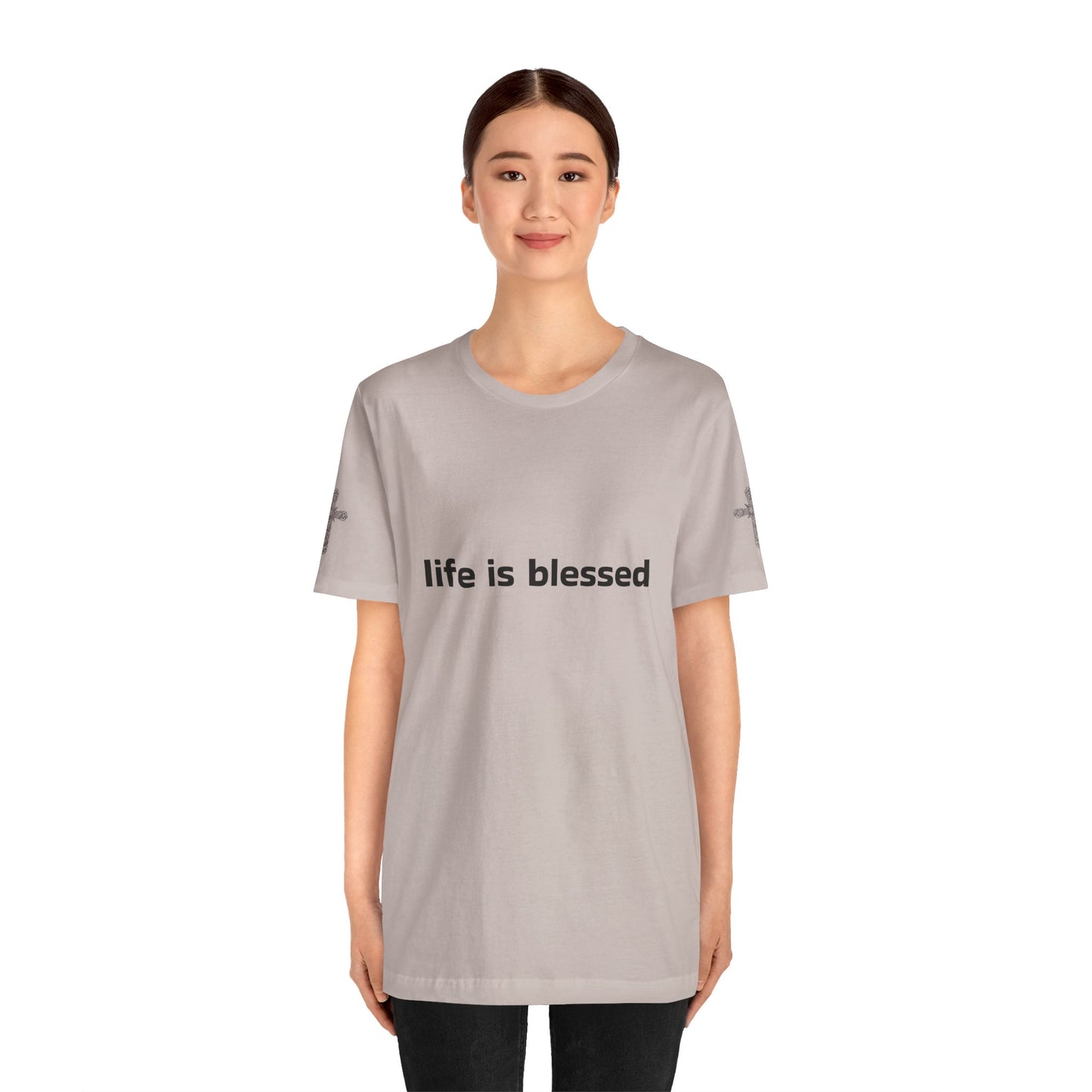 Life is Blessed Angel Wings Unisex T-Shirt