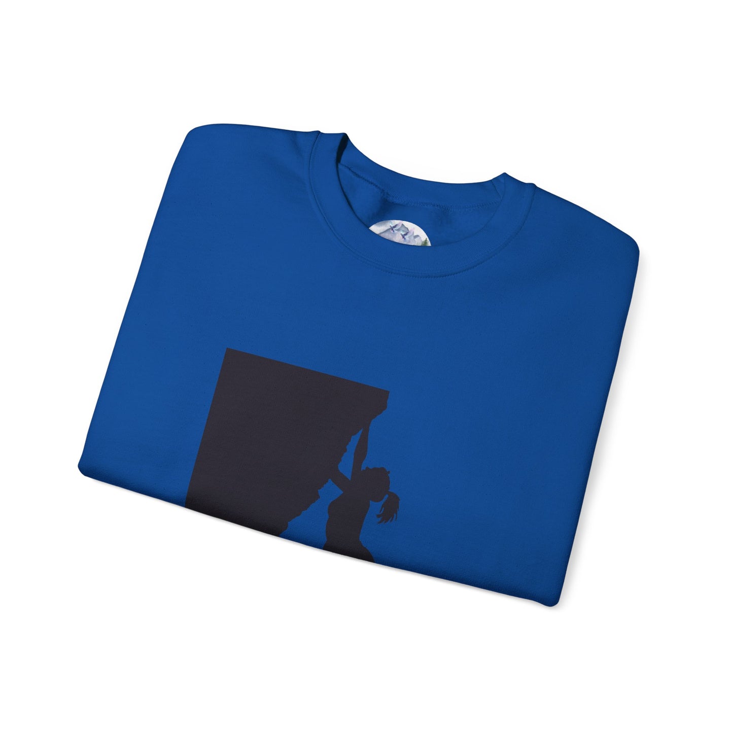 Crewneck Sweatshirt - Rock Climbing 'Climbing Higher with Christ'