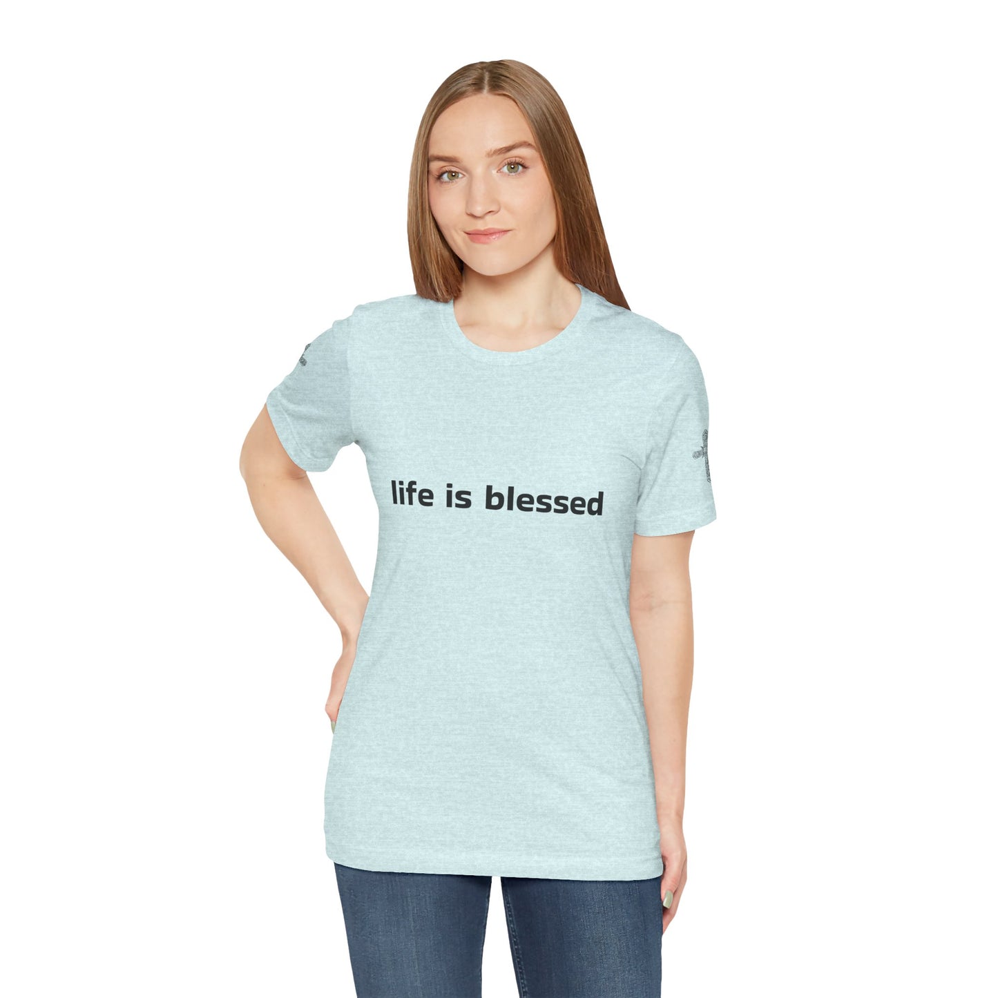Life is Blessed Angel Wings Unisex T-Shirt