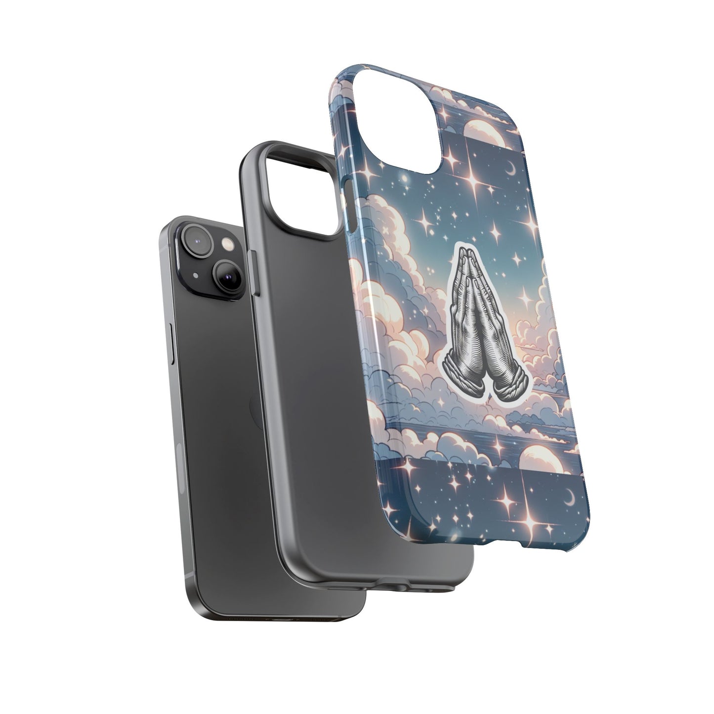 Tough Cases Praying Hands iPhone Case