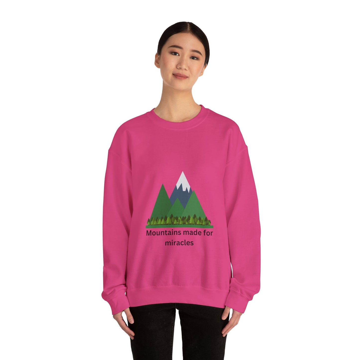 Mountains Made for Miracles Unisex Sweatshirt
