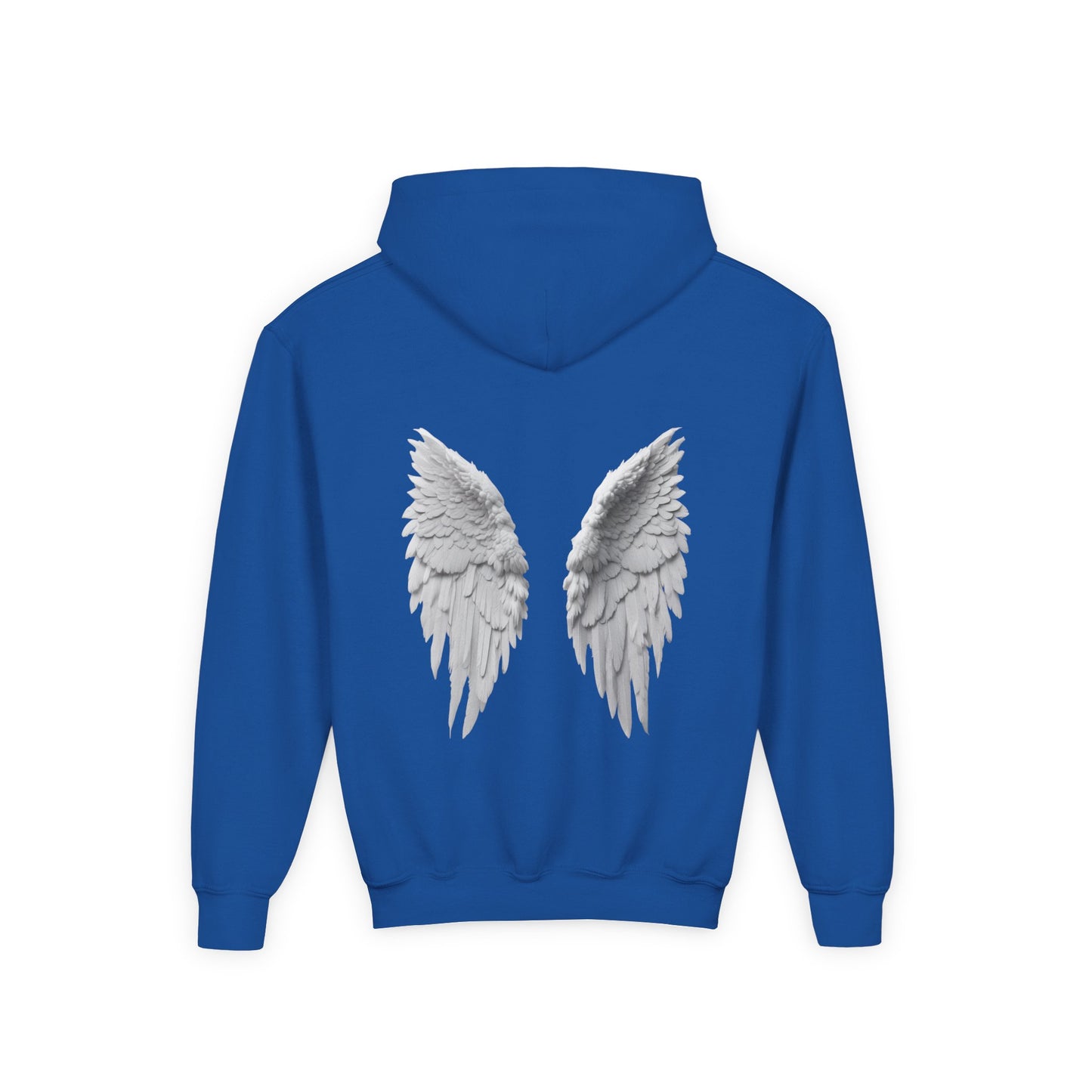 Inspirational Youth Hoodie - God Has Big Plans Design with Wings