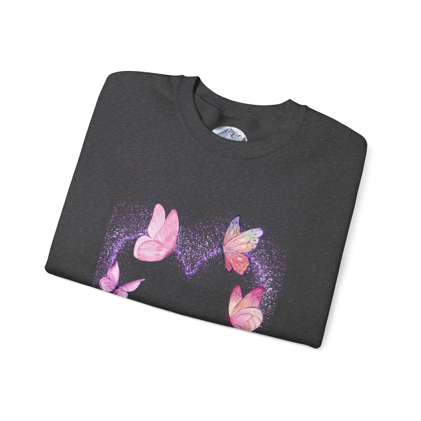 Butterfly Heart Sweatshirt - Valentine's Day Design