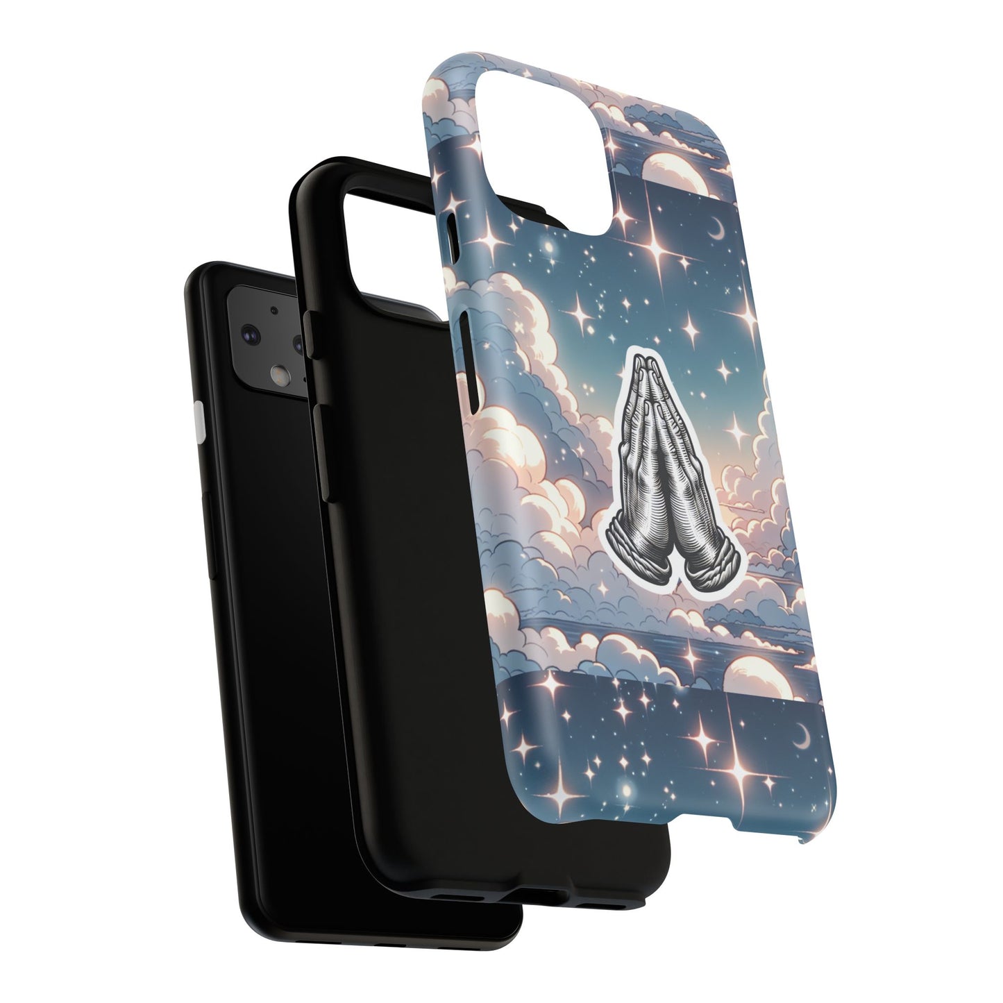 Tough Cases Praying Hands iPhone Case