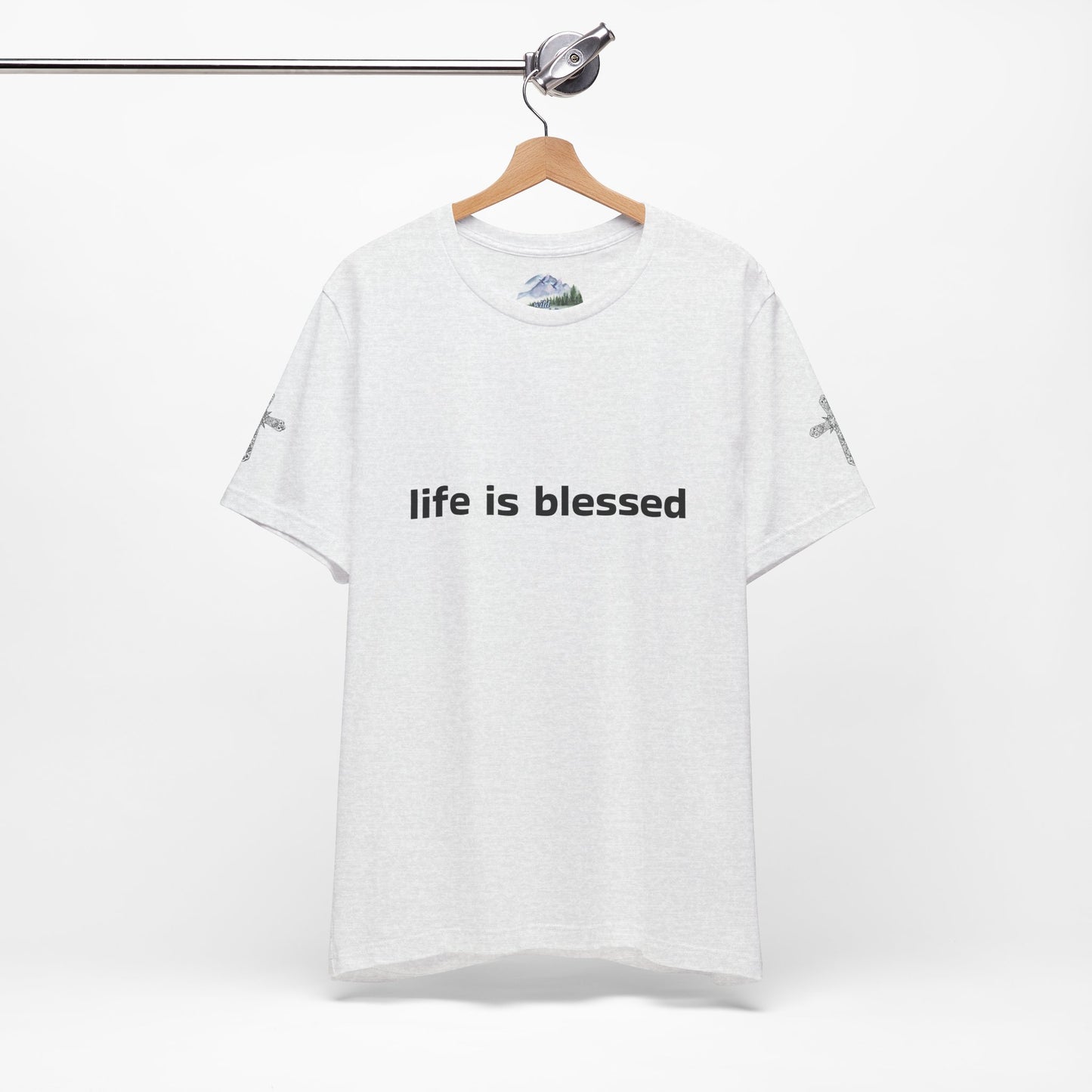 Life is Blessed Angel Wings Unisex T-Shirt