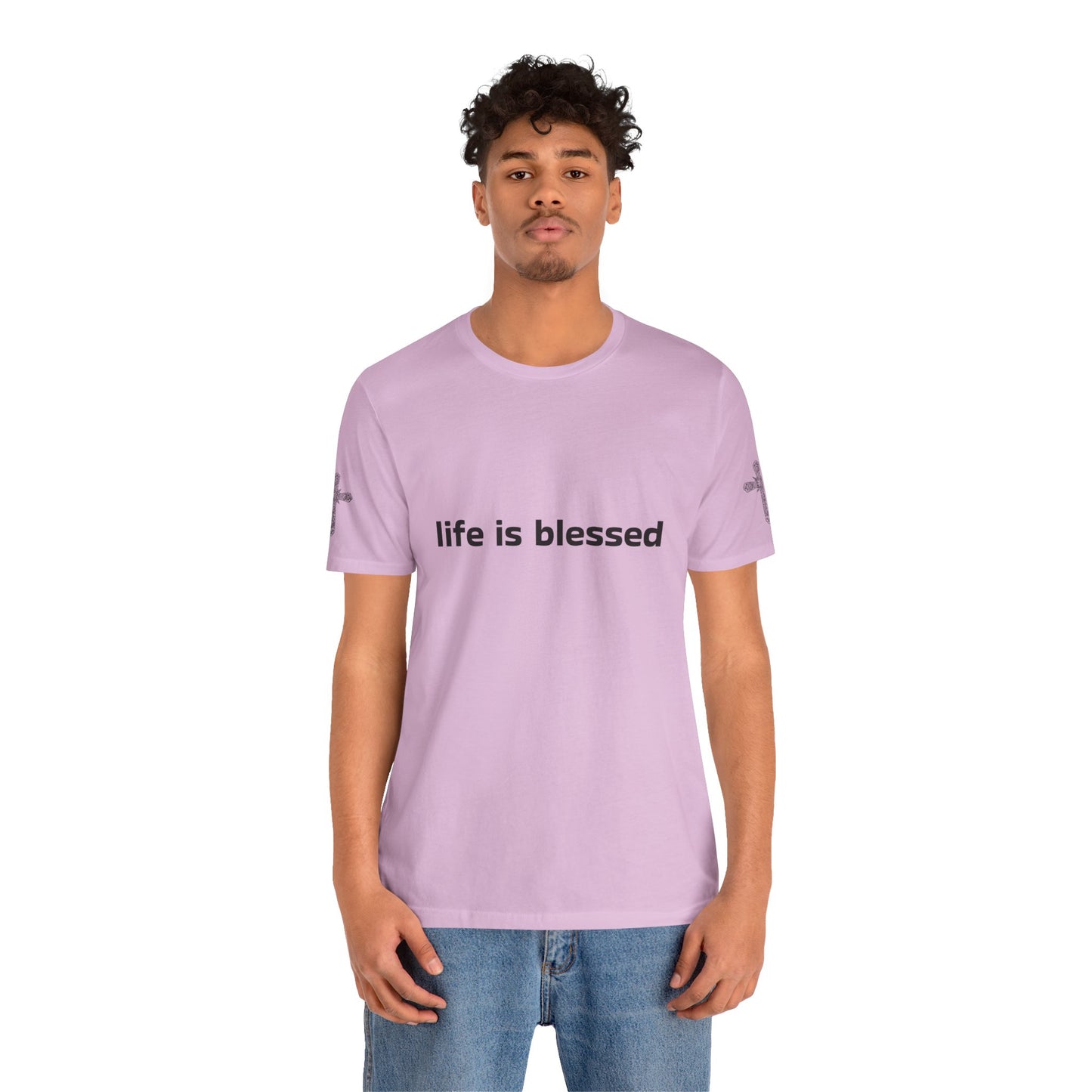 Life is Blessed Angel Wings Unisex T-Shirt