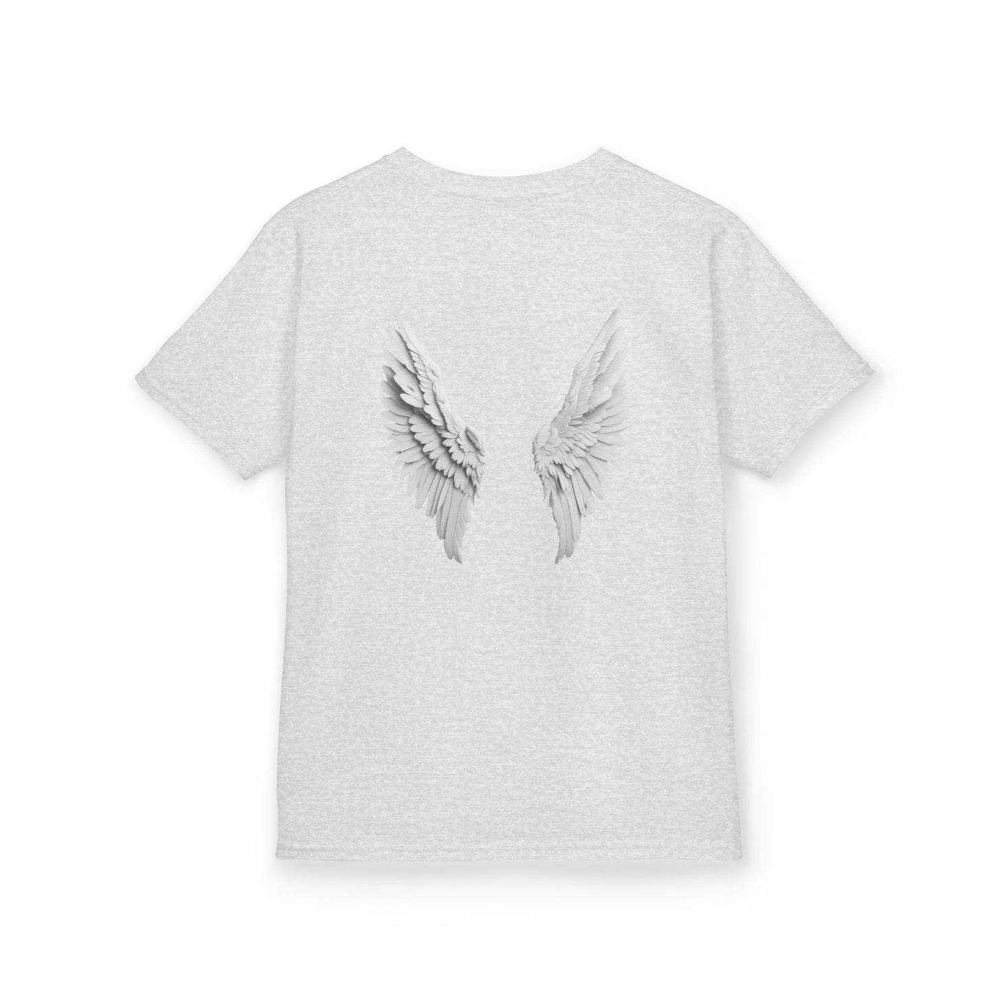 Blessed Kids Tee with Angel Wings