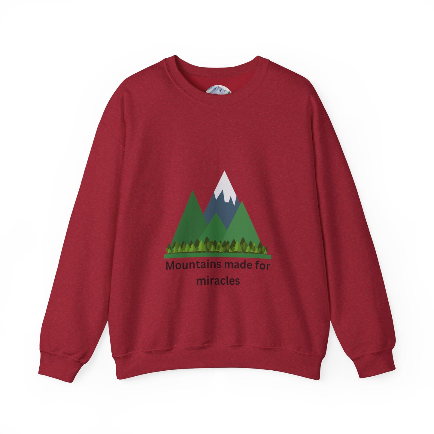 Mountains Made for Miracles Unisex Sweatshirt
