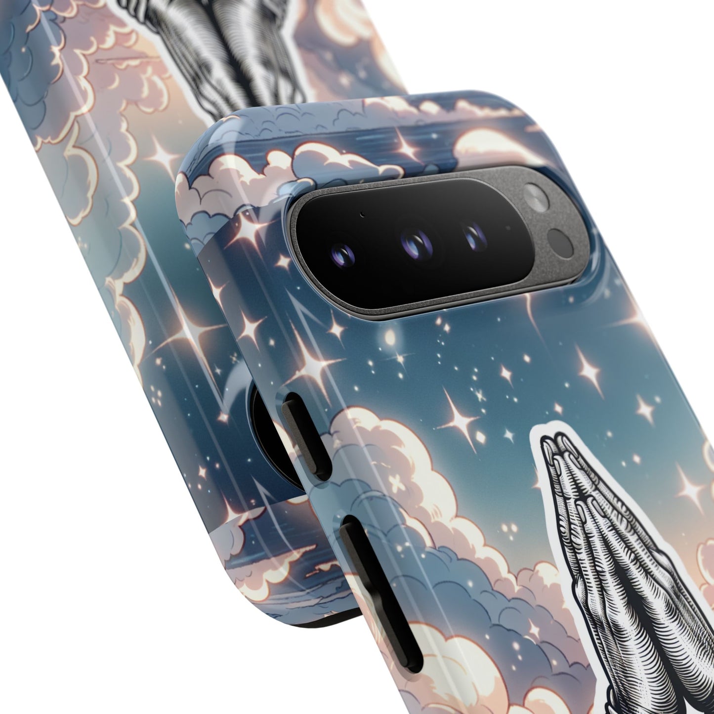 Tough Cases Praying Hands iPhone Case