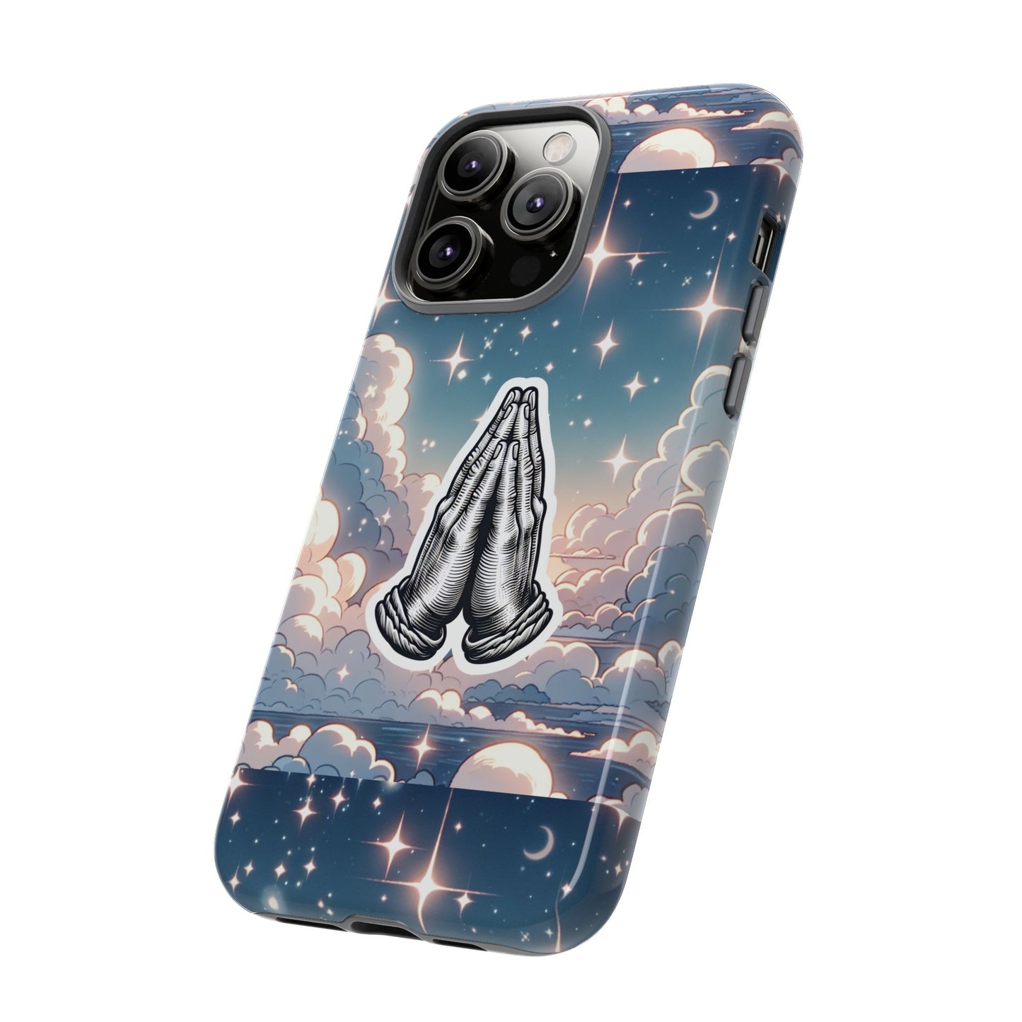 Tough Cases Praying Hands iPhone Case