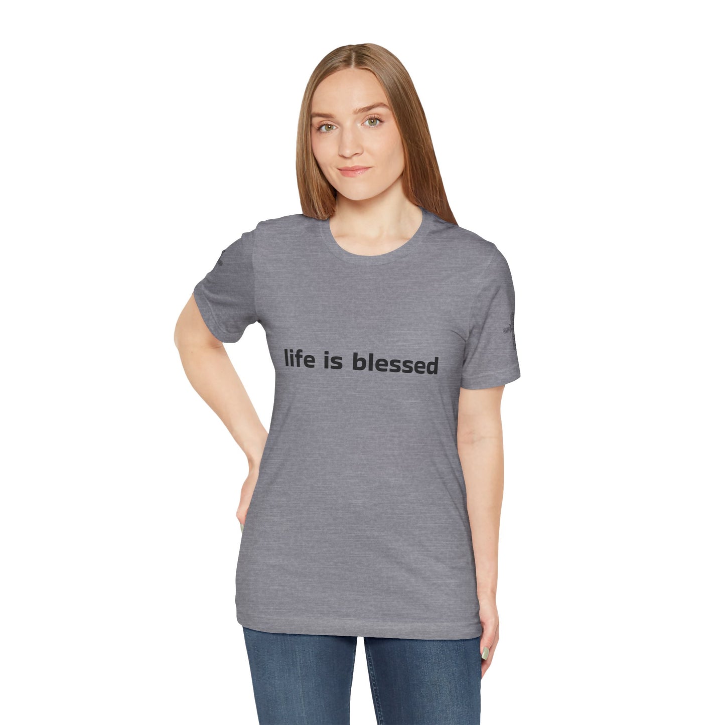 Life is Blessed Angel Wings Unisex T-Shirt