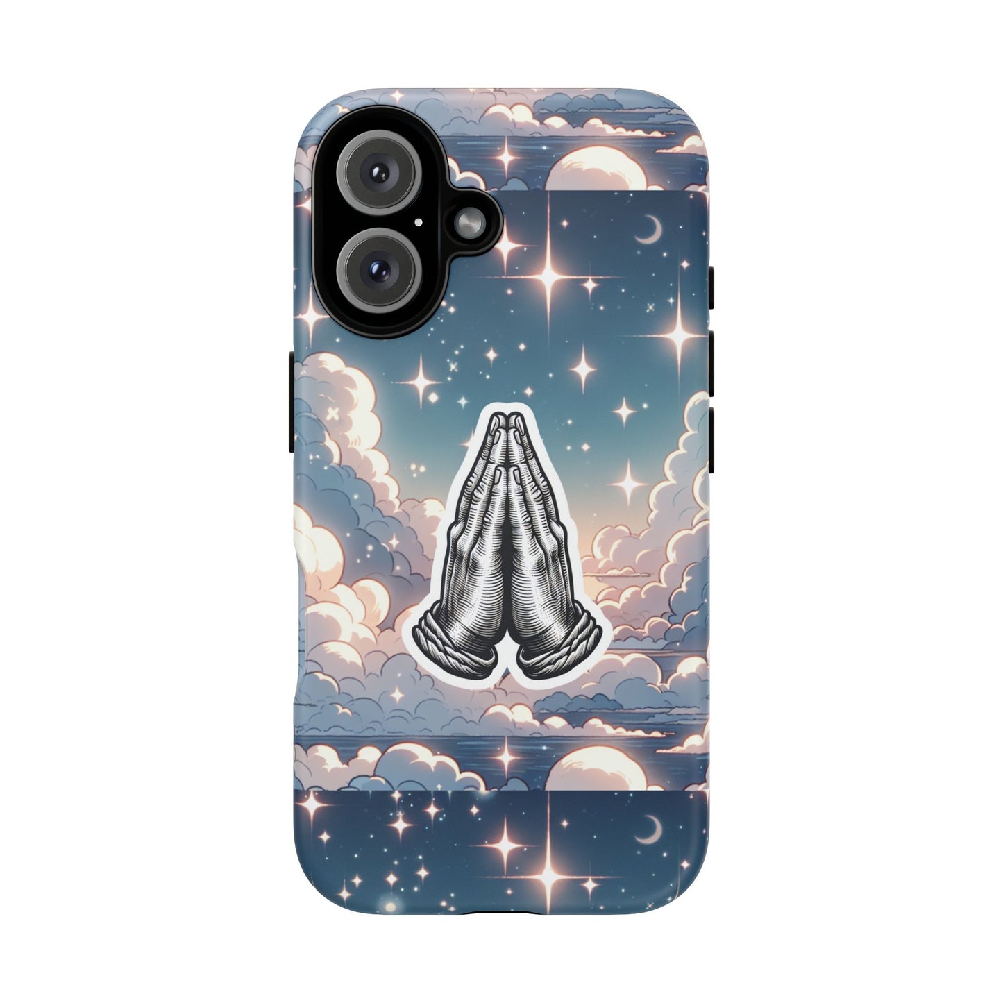 Tough Cases Praying Hands iPhone Case
