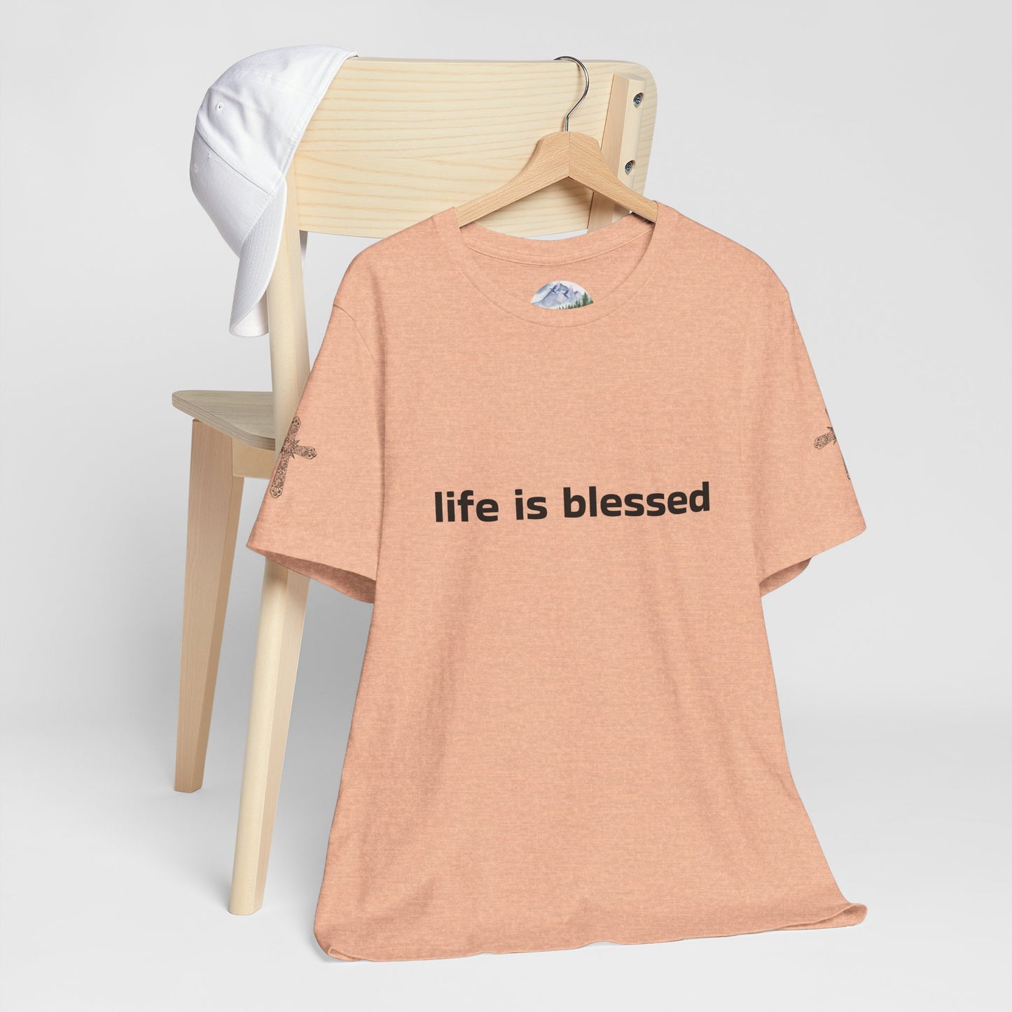 Life is Blessed Angel Wings Unisex T-Shirt