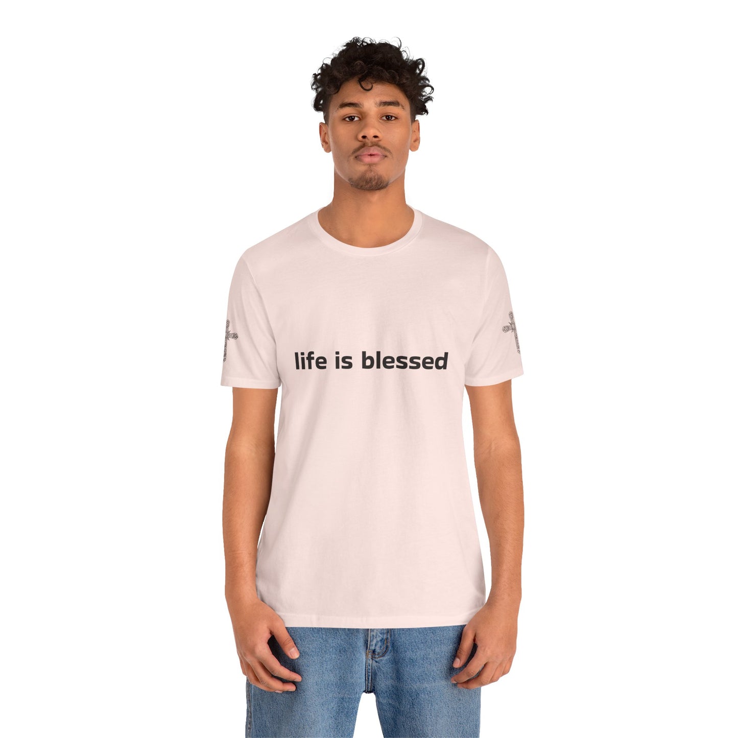 Life is Blessed Angel Wings Unisex T-Shirt