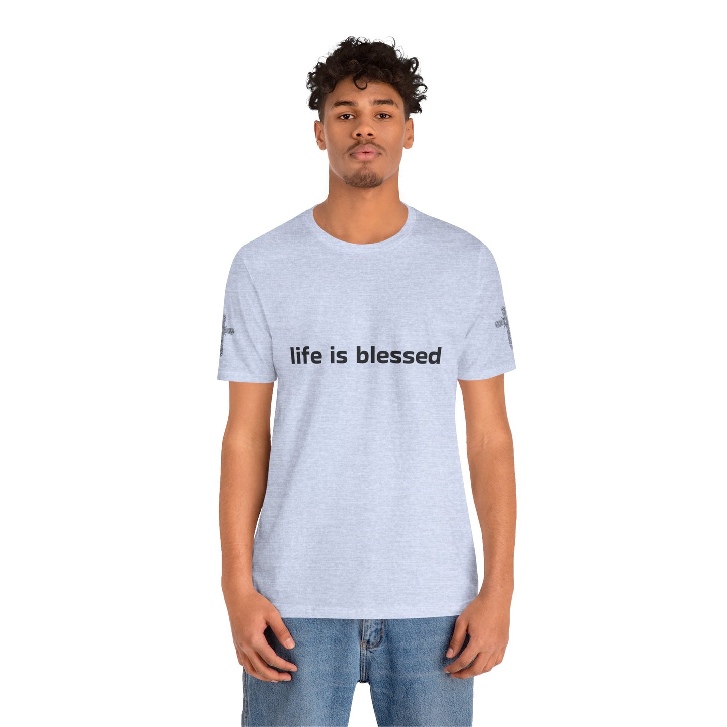 Life is Blessed Angel Wings Unisex T-Shirt